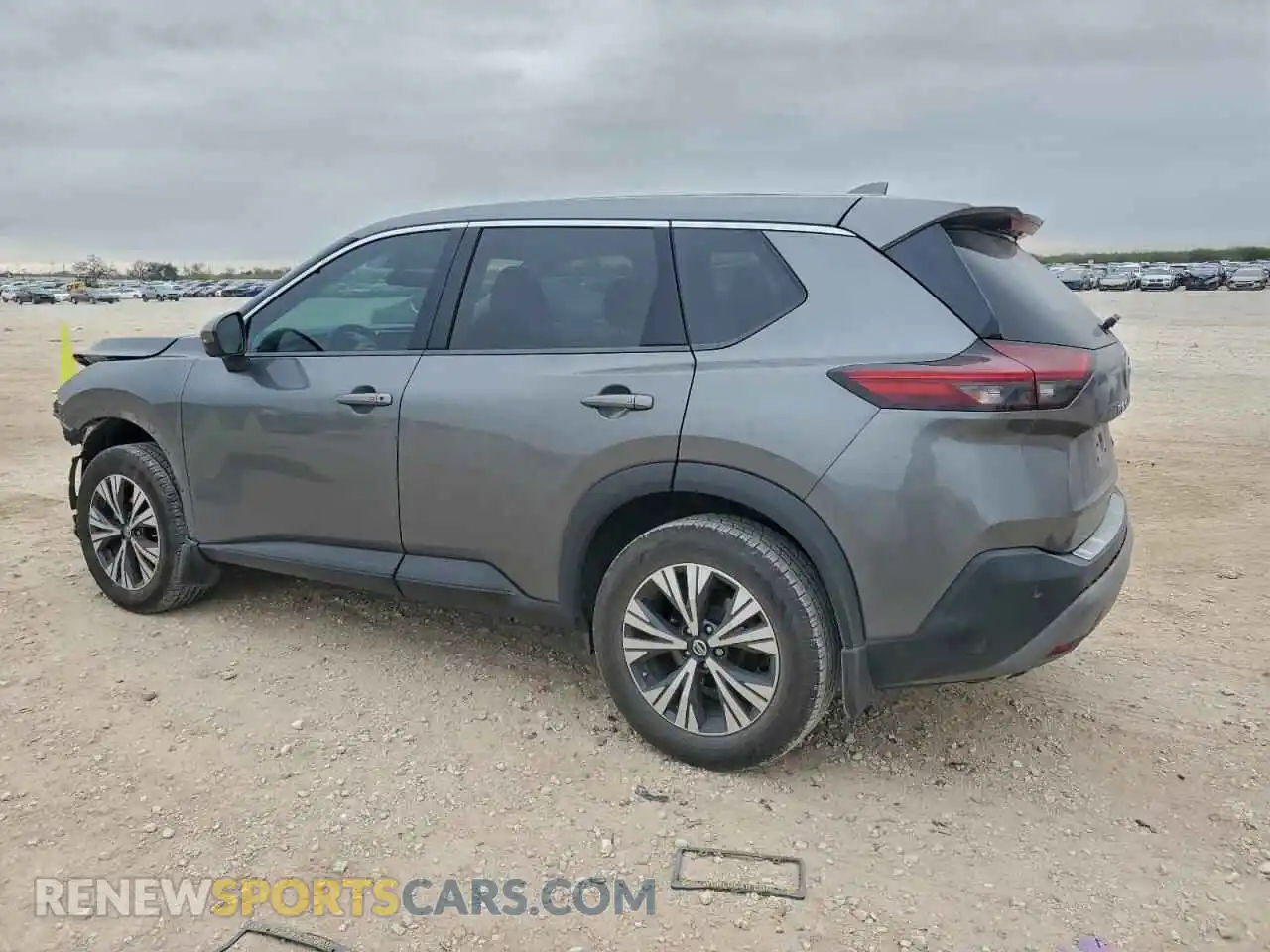 2 Photograph of a damaged car 5N1AT3BA9MC787615 NISSAN ROGUE 2021