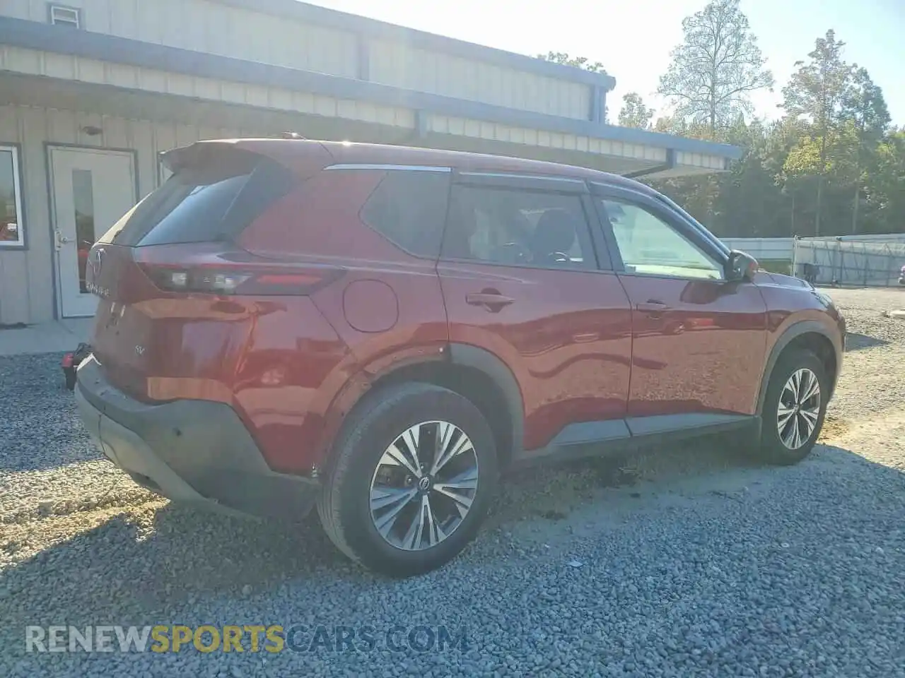 3 Photograph of a damaged car 5N1AT3BA9MC793740 NISSAN ROGUE 2021
