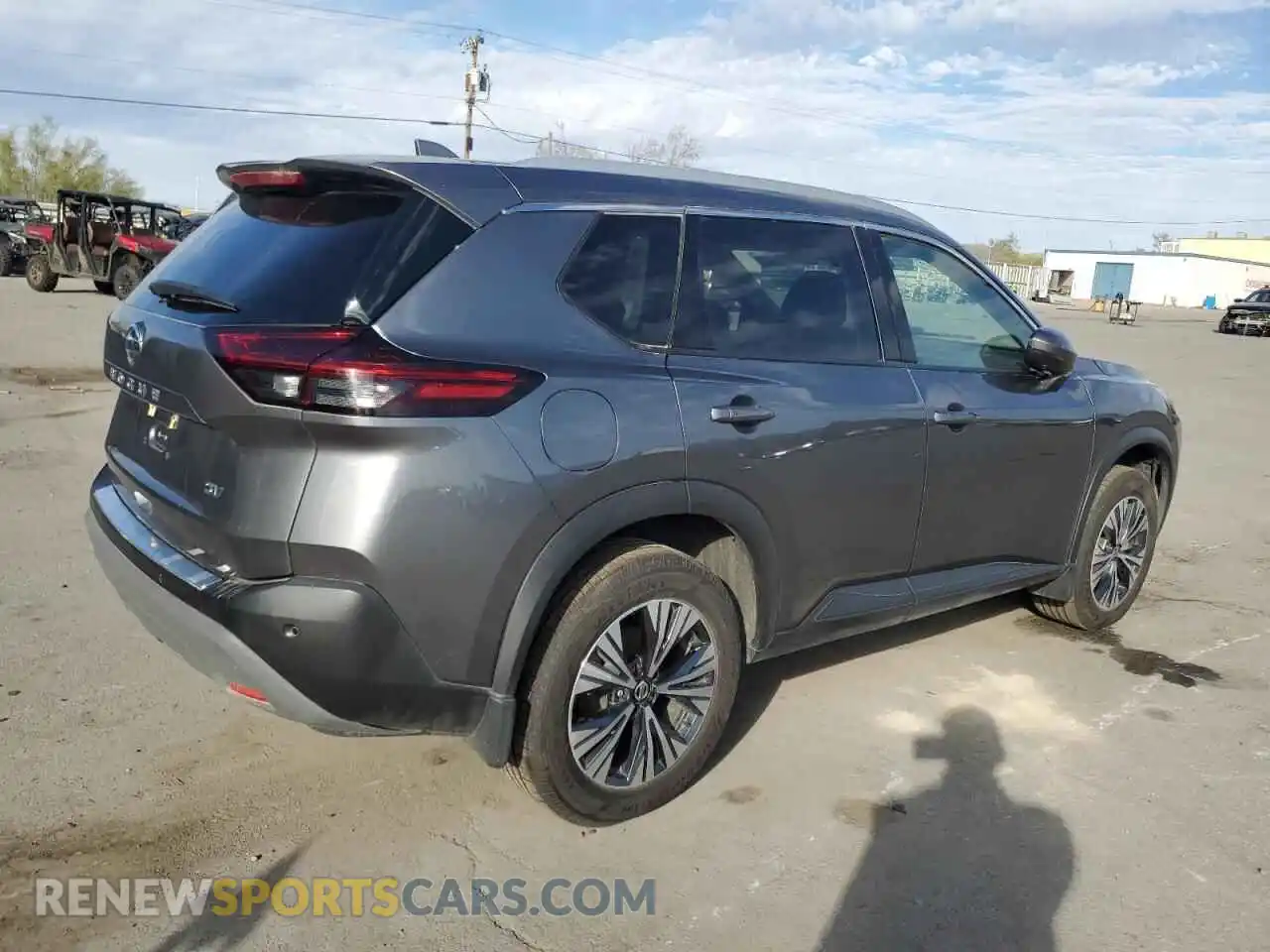 3 Photograph of a damaged car 5N1AT3BA9MC796539 NISSAN ROGUE 2021