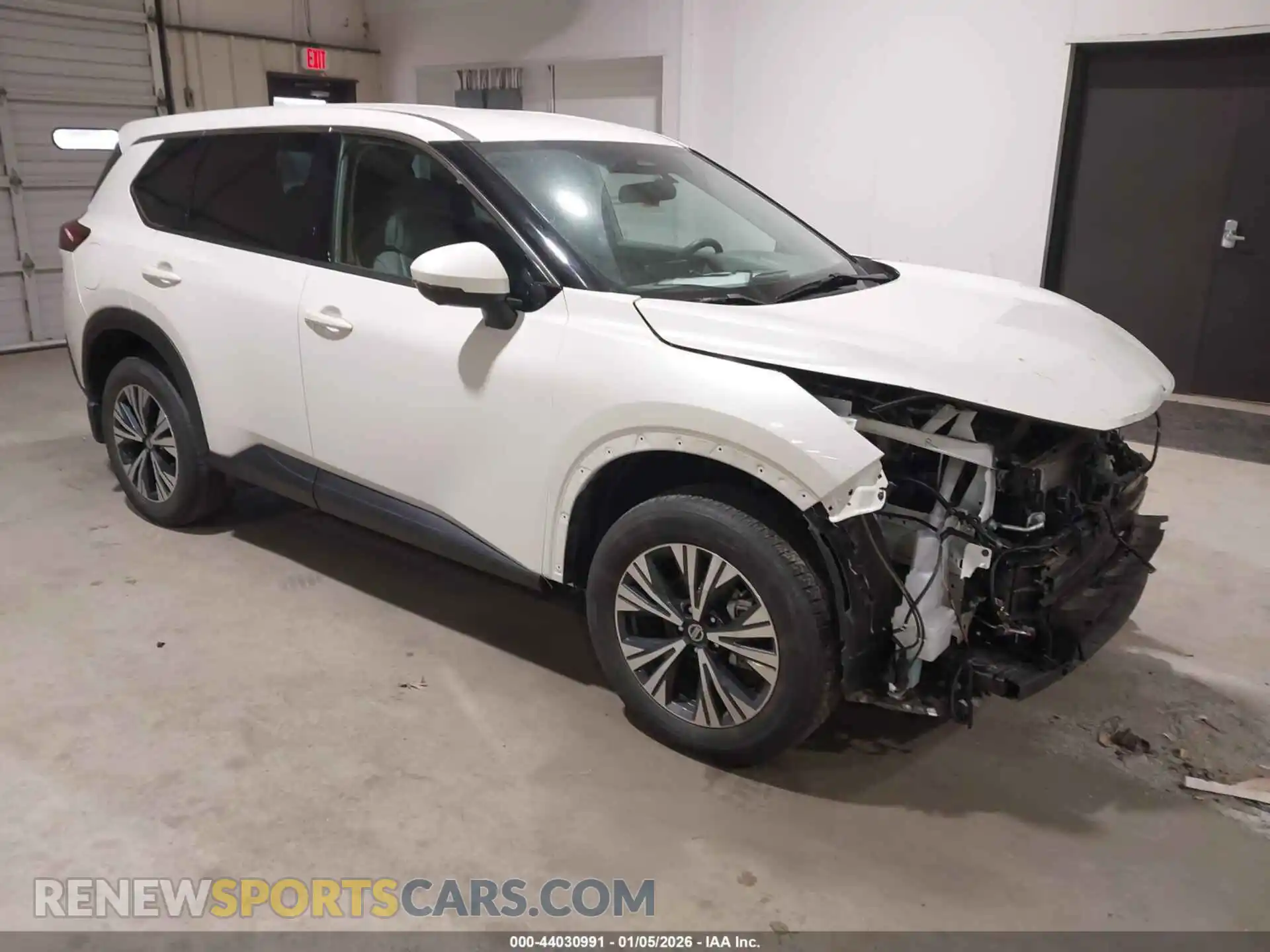 1 Photograph of a damaged car 5N1AT3BA9MC803232 NISSAN ROGUE 2021