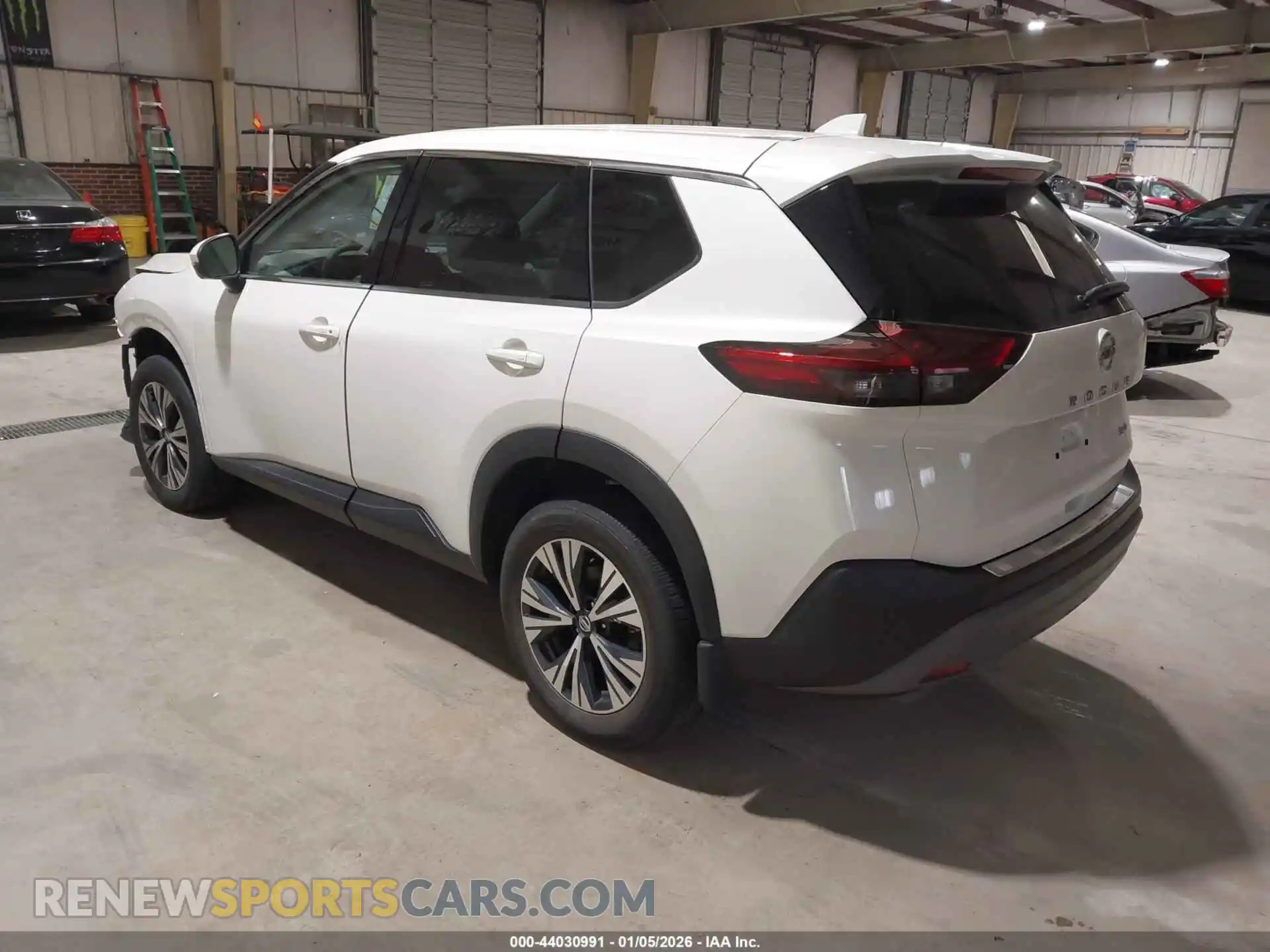 3 Photograph of a damaged car 5N1AT3BA9MC803232 NISSAN ROGUE 2021