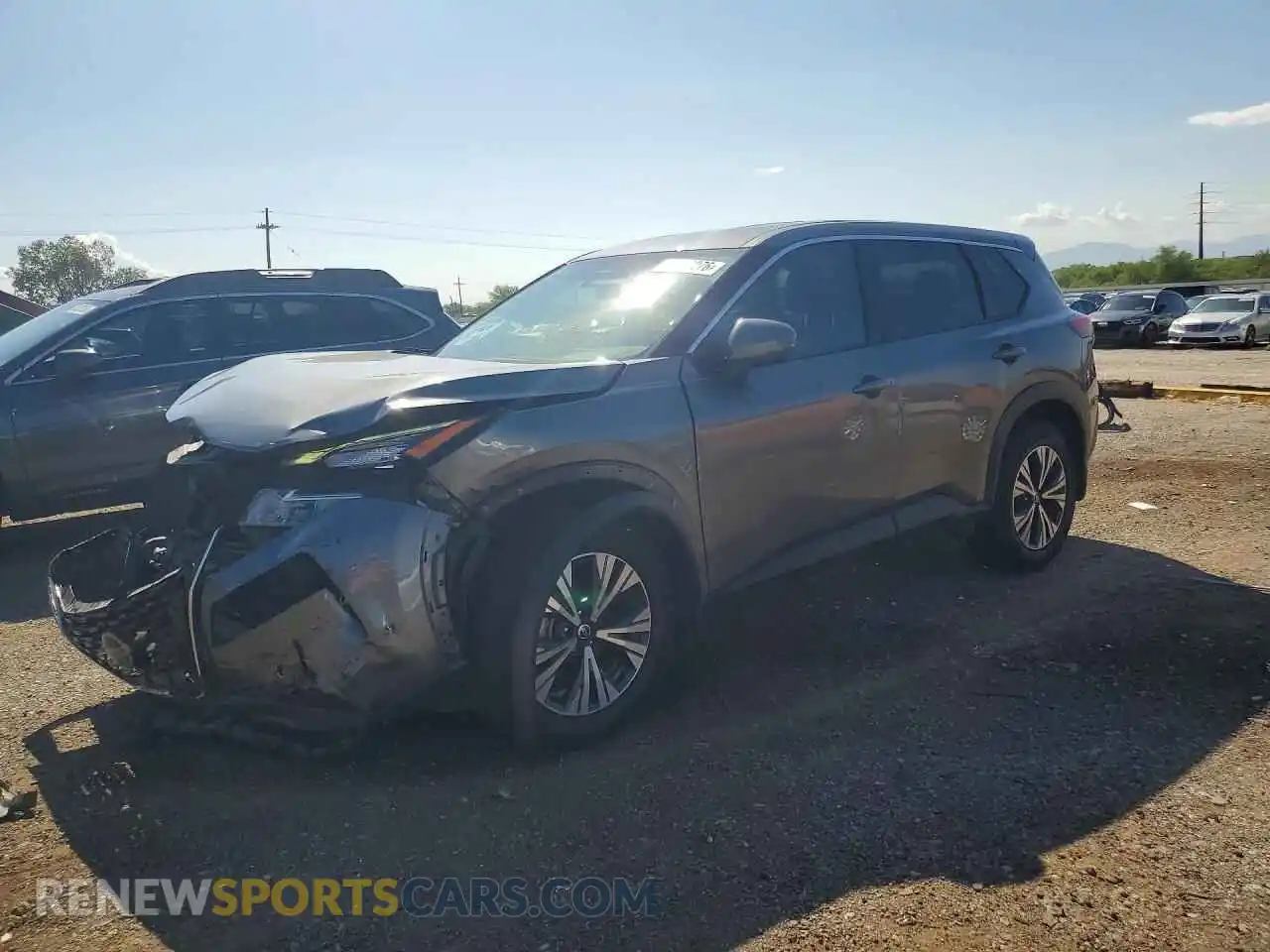 1 Фотография поврежденного автомобиля 5N1AT3BA9MC831841 NISSAN ROGUE 2021