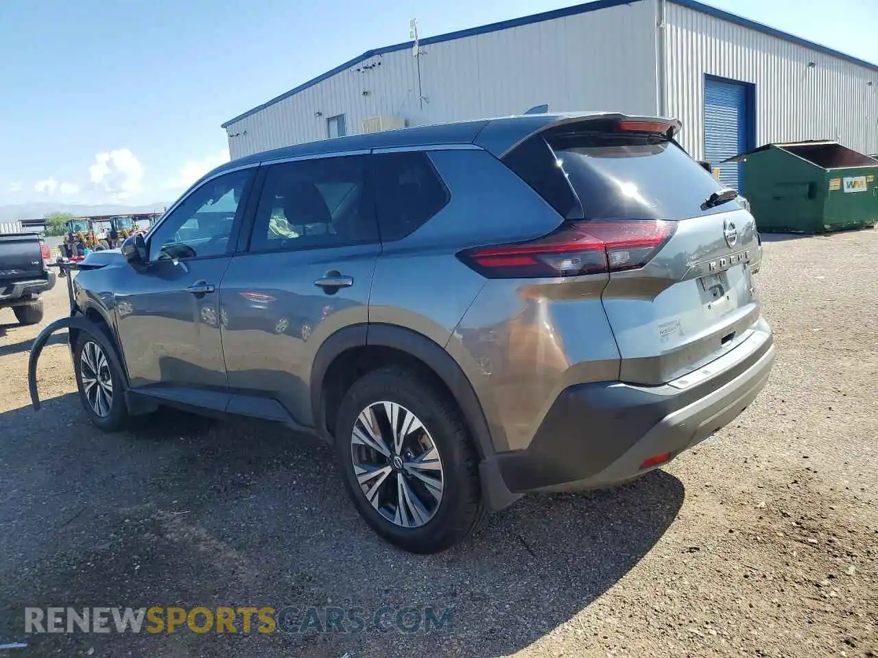 2 Фотография поврежденного автомобиля 5N1AT3BA9MC831841 NISSAN ROGUE 2021