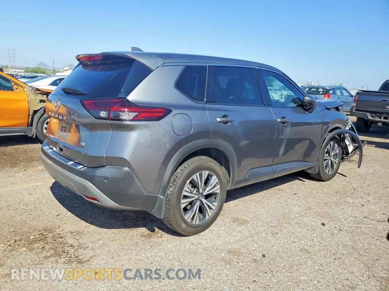 3 Фотография поврежденного автомобиля 5N1AT3BA9MC831841 NISSAN ROGUE 2021