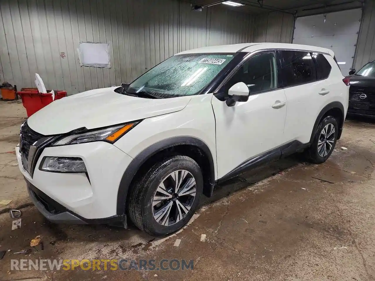 1 Photograph of a damaged car 5N1AT3BA9MC831922 NISSAN ROGUE 2021