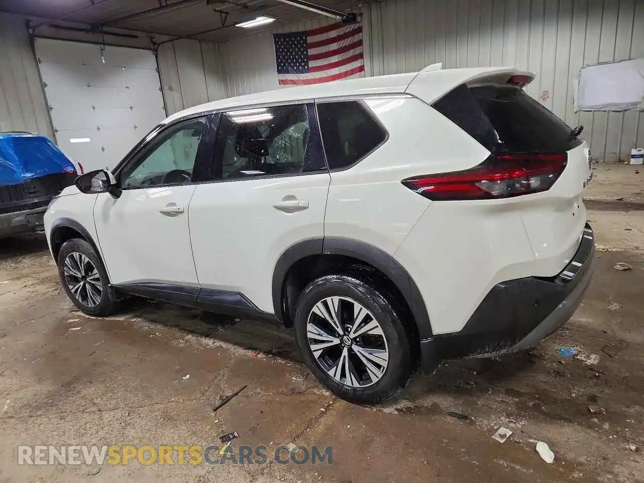 2 Photograph of a damaged car 5N1AT3BA9MC831922 NISSAN ROGUE 2021