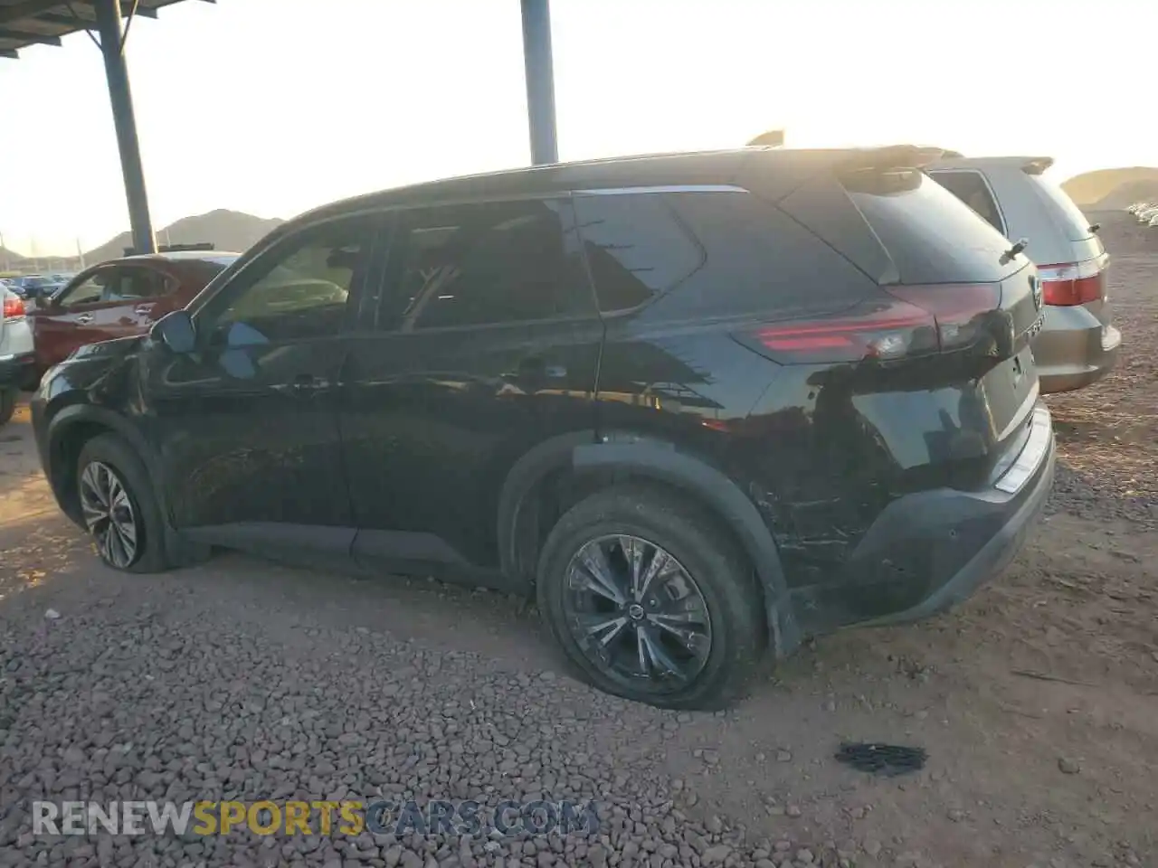 2 Photograph of a damaged car 5N1AT3BA9MC839518 NISSAN ROGUE 2021