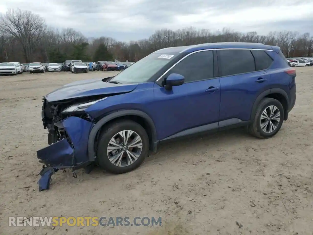 1 Photograph of a damaged car 5N1AT3BAXMC678676 NISSAN ROGUE 2021