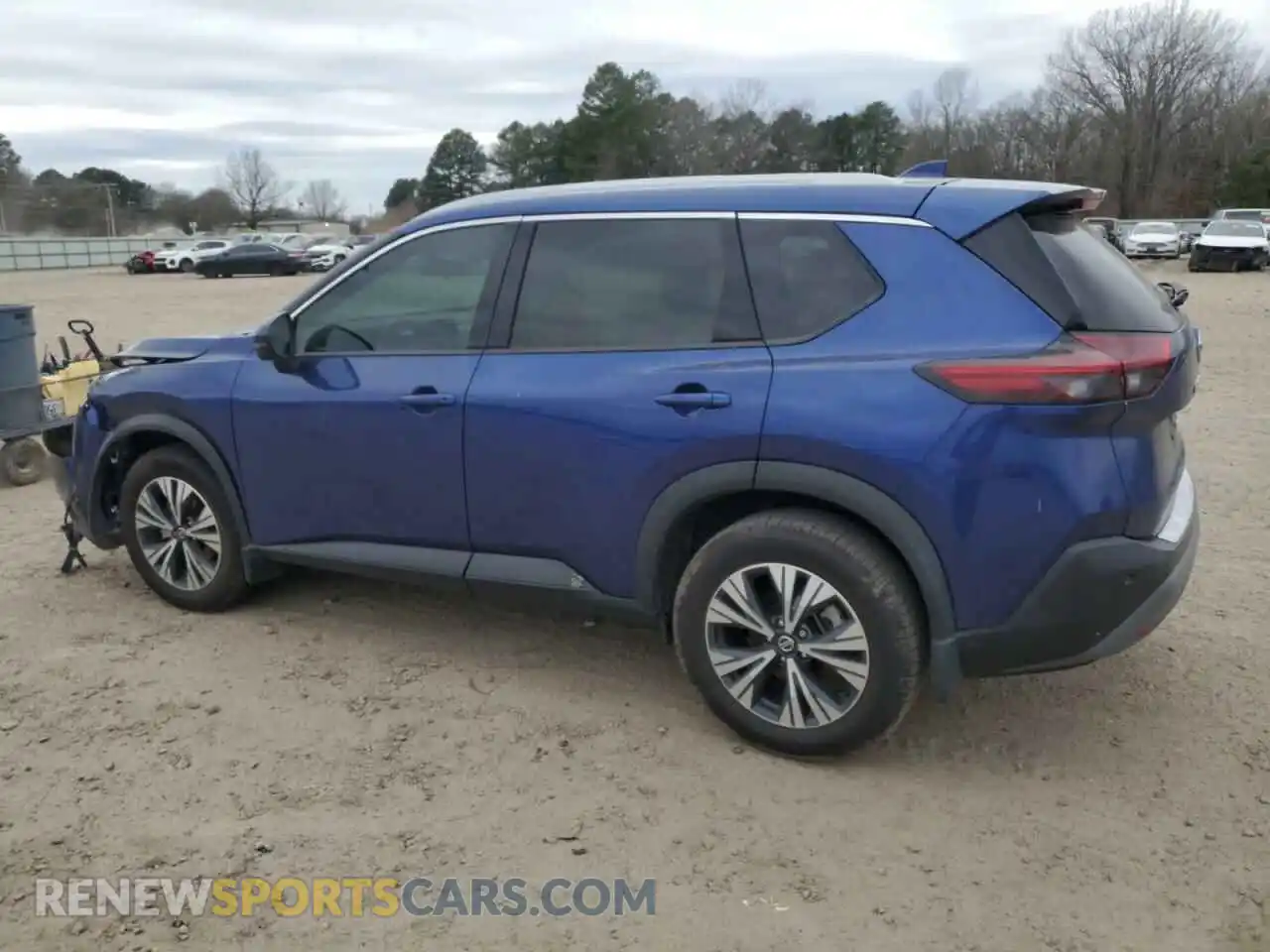 2 Photograph of a damaged car 5N1AT3BAXMC678676 NISSAN ROGUE 2021