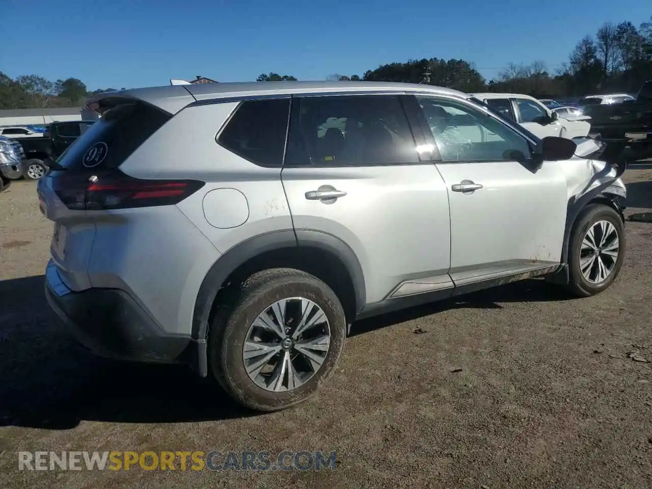 3 Photograph of a damaged car 5N1AT3BAXMC708842 NISSAN ROGUE 2021