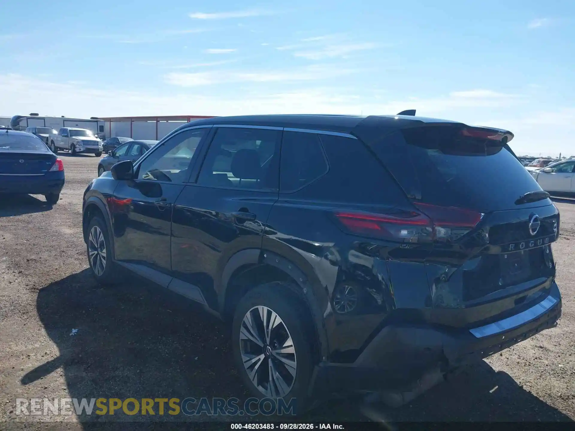 3 Photograph of a damaged car 5N1AT3BAXMC724233 NISSAN ROGUE 2021