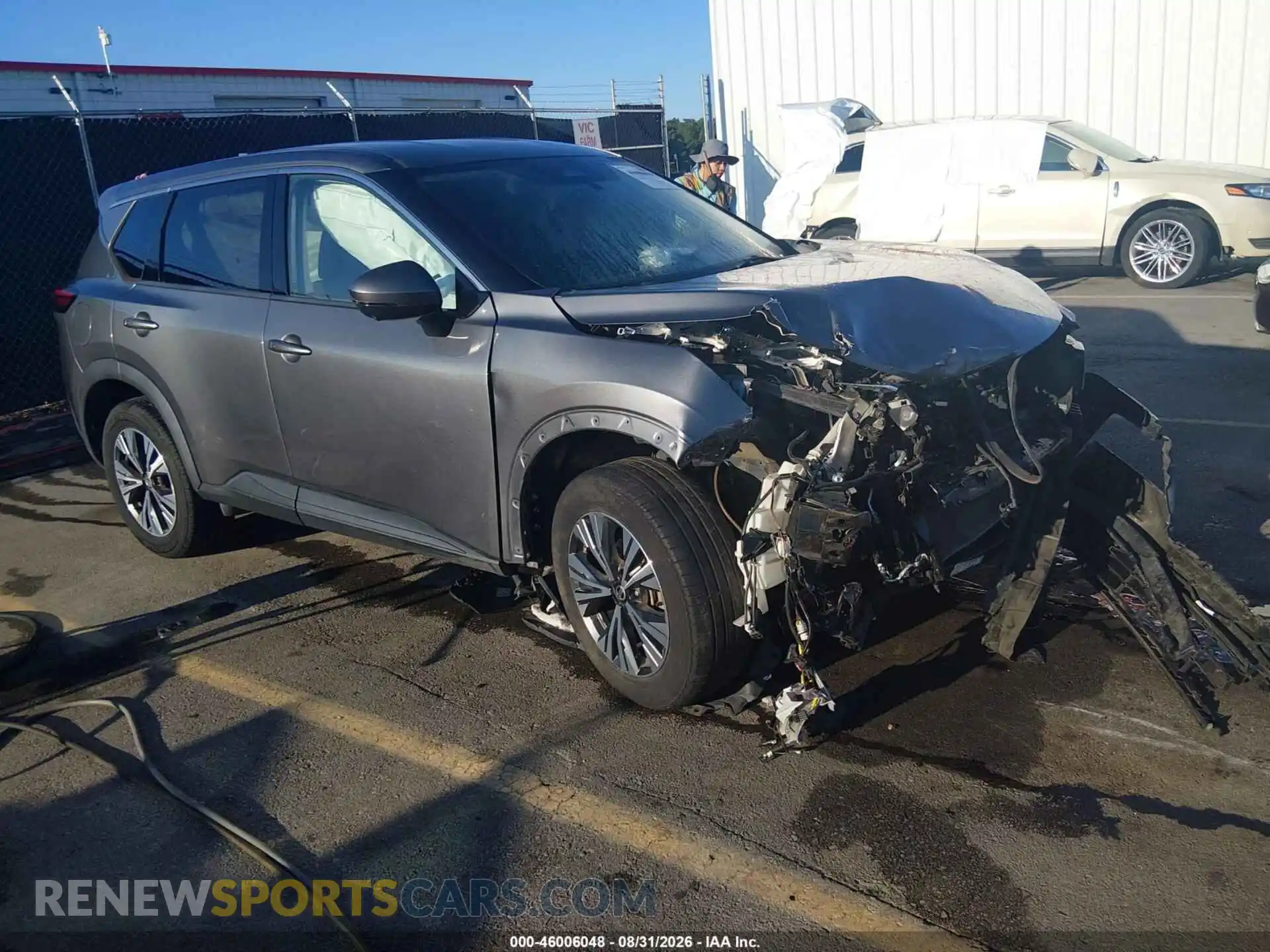 1 Photograph of a damaged car 5N1AT3BAXMC779068 NISSAN ROGUE 2021