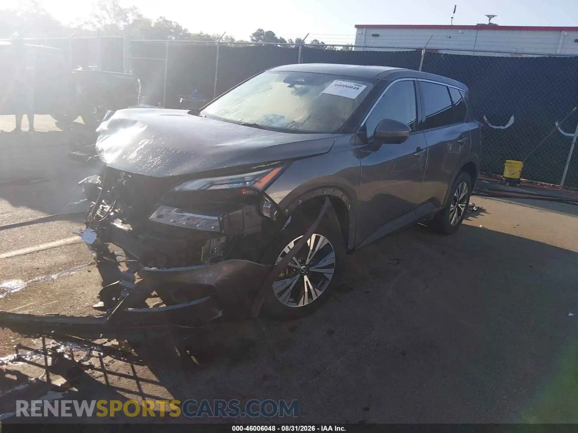 2 Photograph of a damaged car 5N1AT3BAXMC779068 NISSAN ROGUE 2021