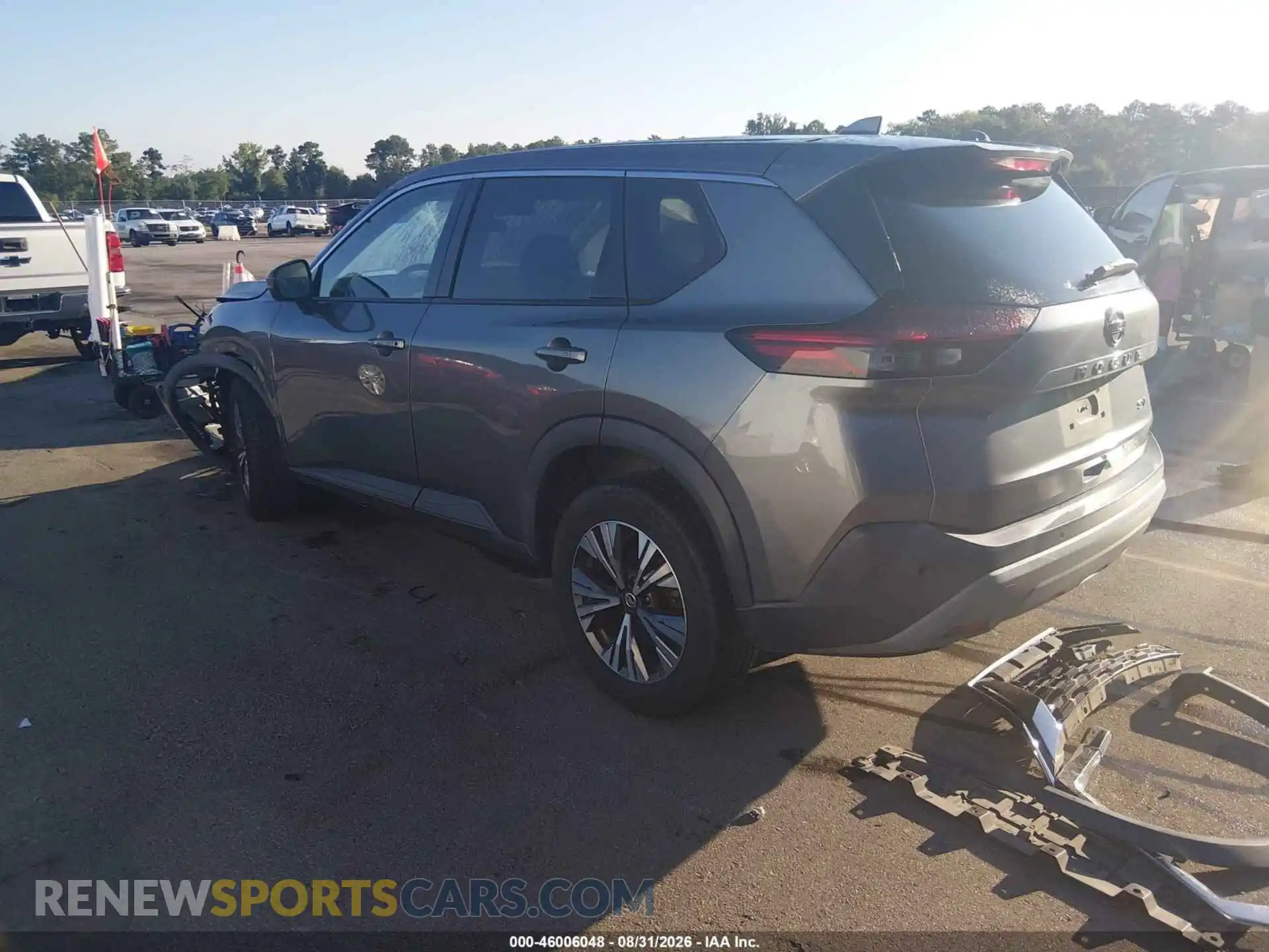 3 Photograph of a damaged car 5N1AT3BAXMC779068 NISSAN ROGUE 2021