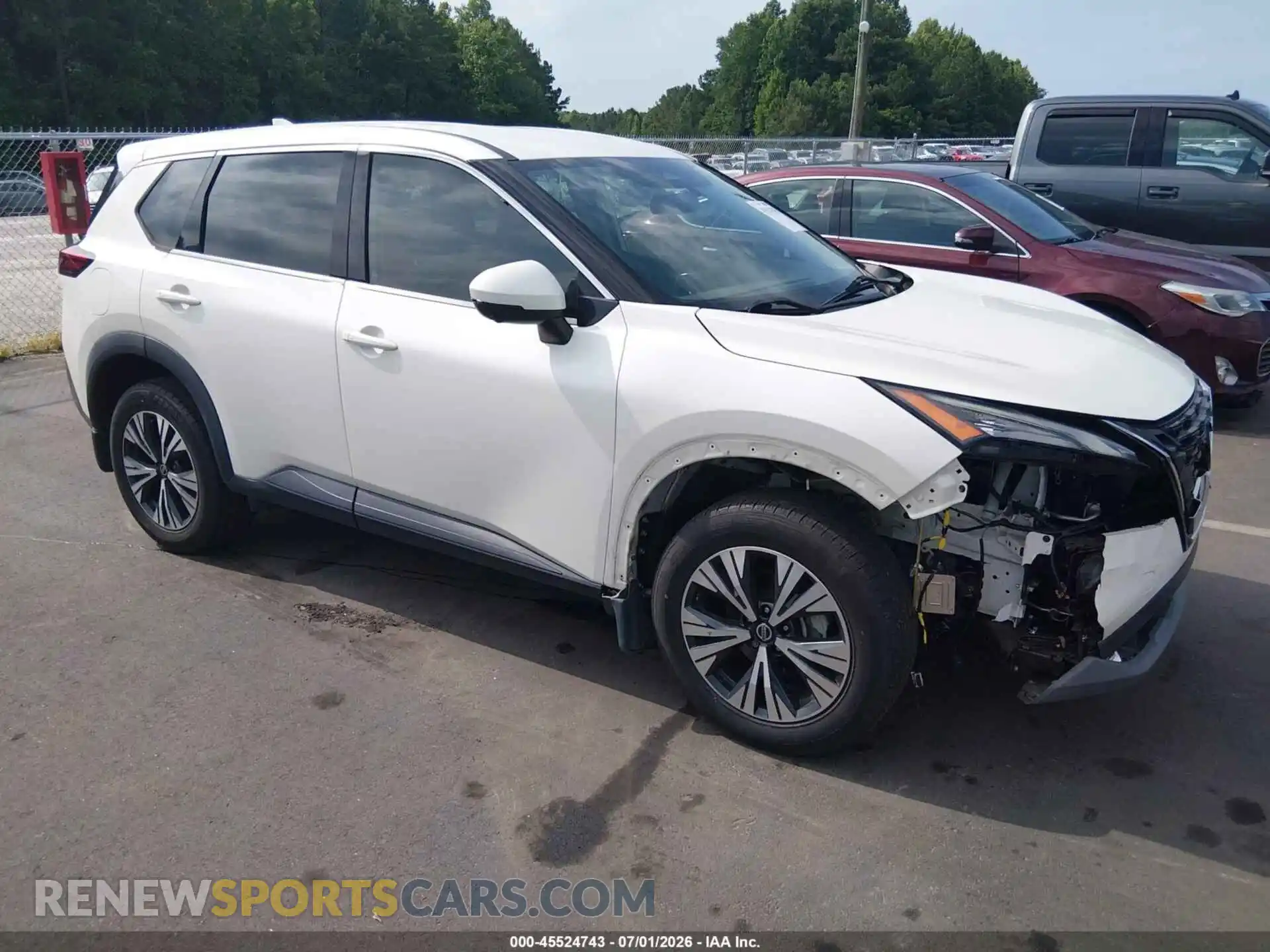 1 fotografías del automóvil dañado 5N1AT3BAXMC785694 NISSAN ROGUE 2021