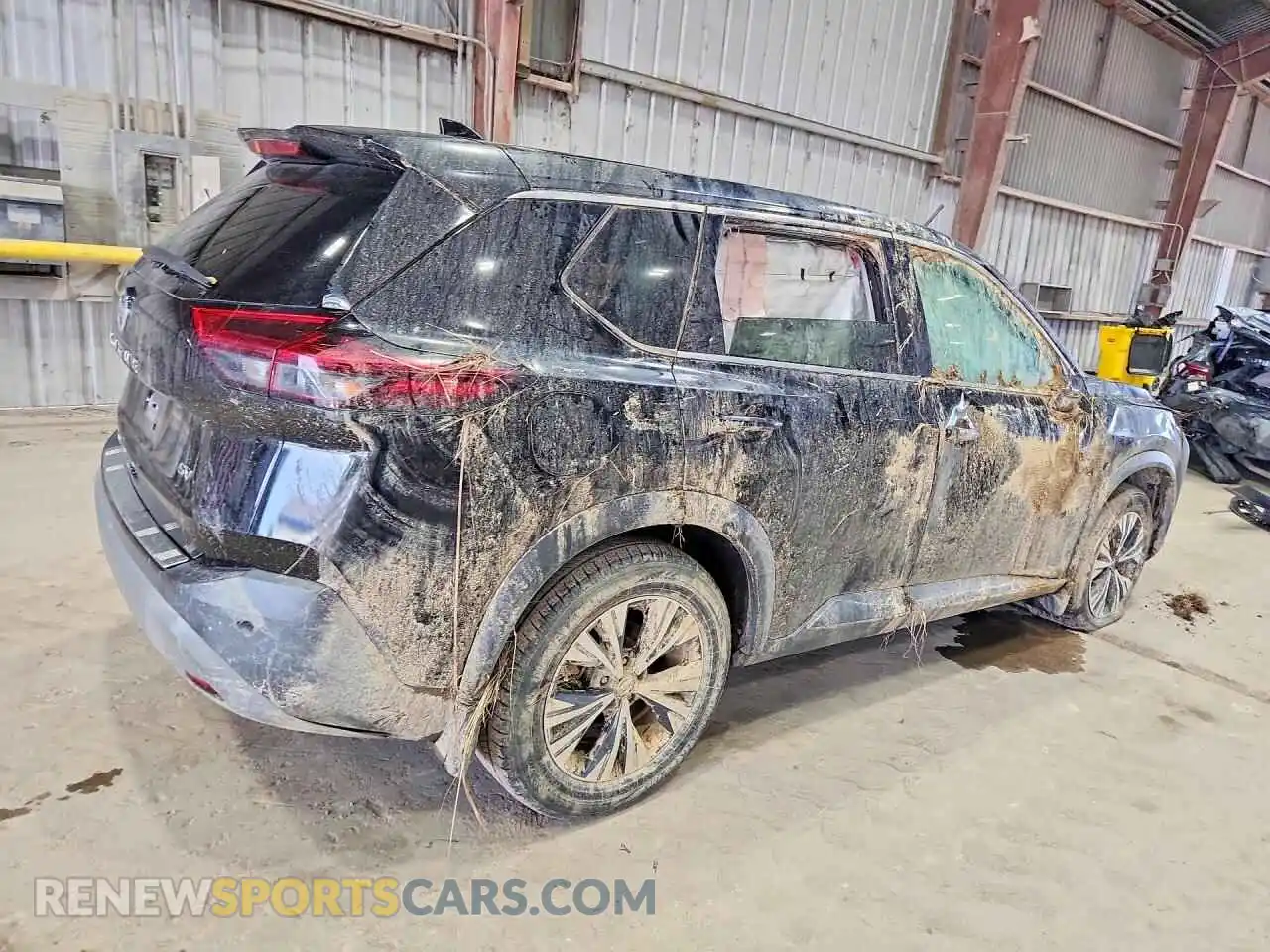 3 fotografías del automóvil dañado 5N1AT3BAXMC793391 NISSAN ROGUE 2021