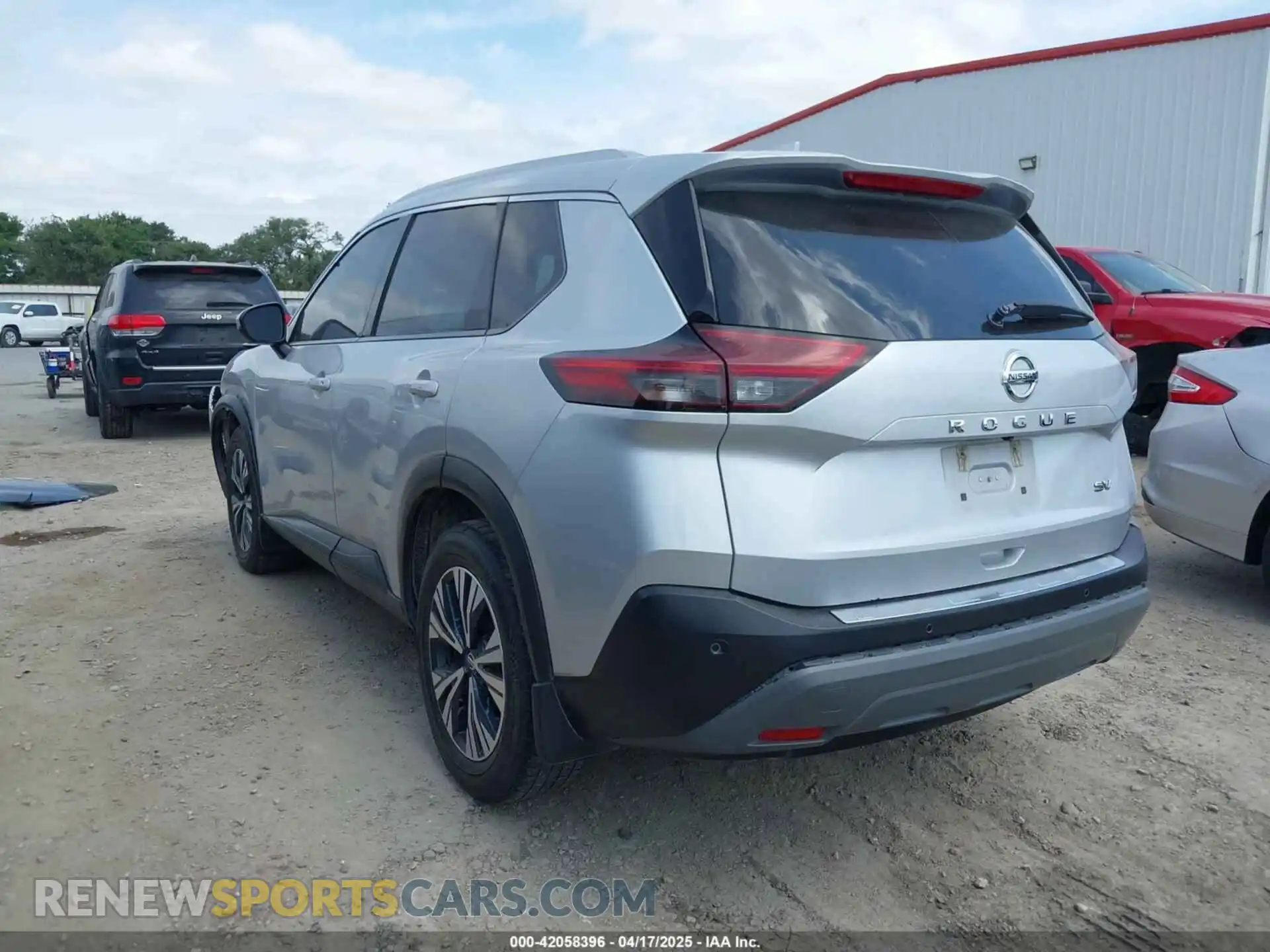 3 Photograph of a damaged car 5N1AT3BAXMC796128 NISSAN ROGUE 2021