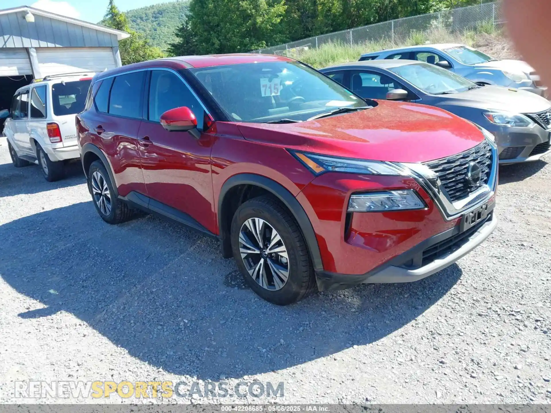 1 Photograph of a damaged car 5N1AT3BAXMC798896 NISSAN ROGUE 2021