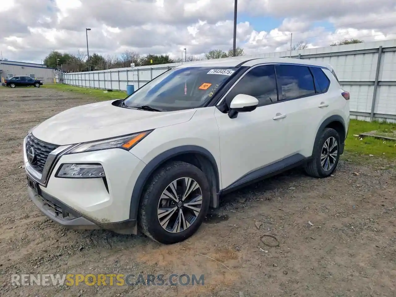 1 Photograph of a damaged car 5N1AT3BAXMC818631 NISSAN ROGUE 2021