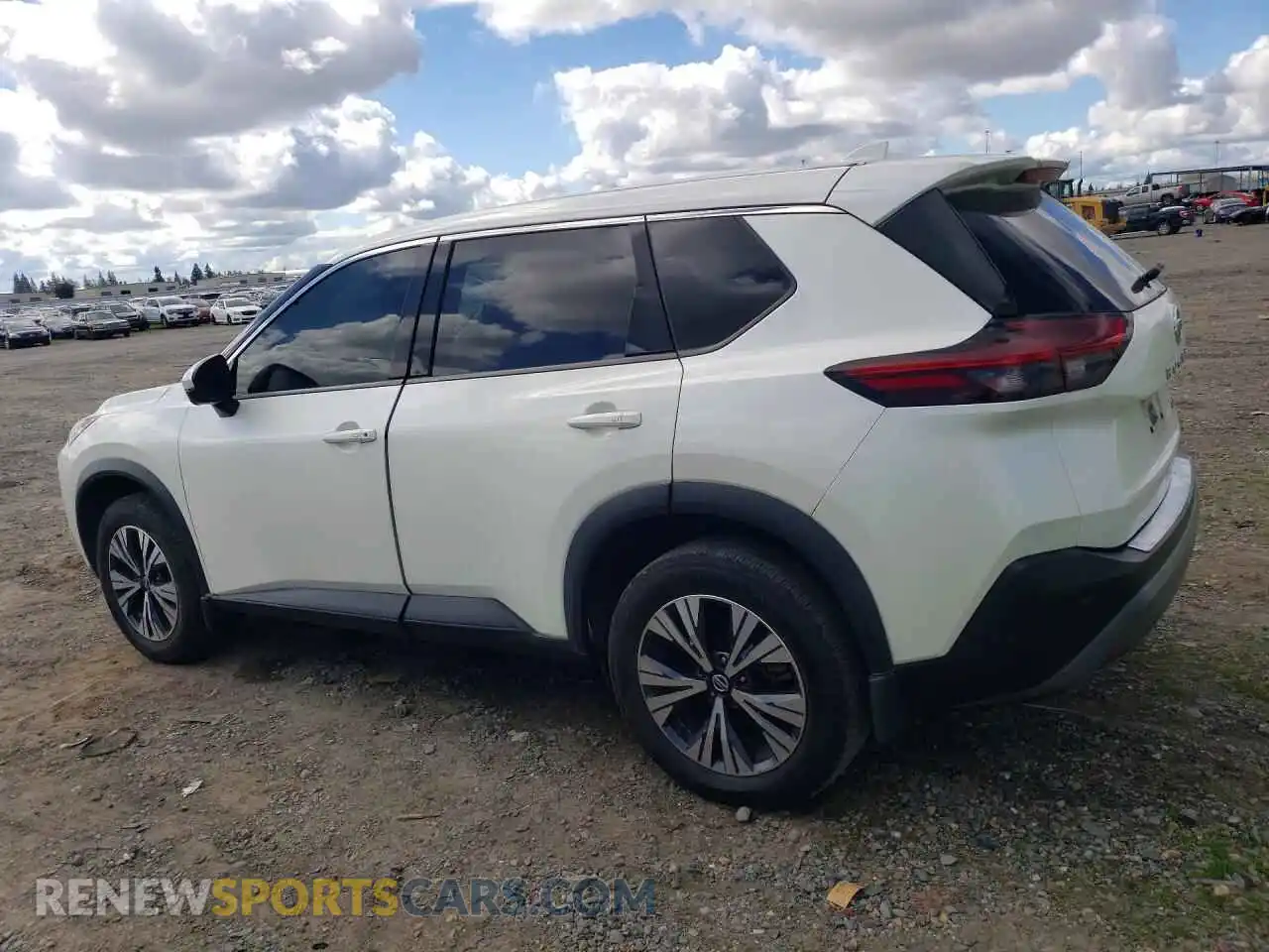 2 Photograph of a damaged car 5N1AT3BAXMC818631 NISSAN ROGUE 2021