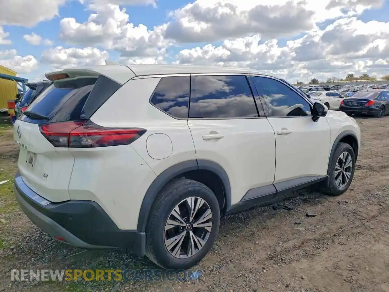 3 Photograph of a damaged car 5N1AT3BAXMC818631 NISSAN ROGUE 2021
