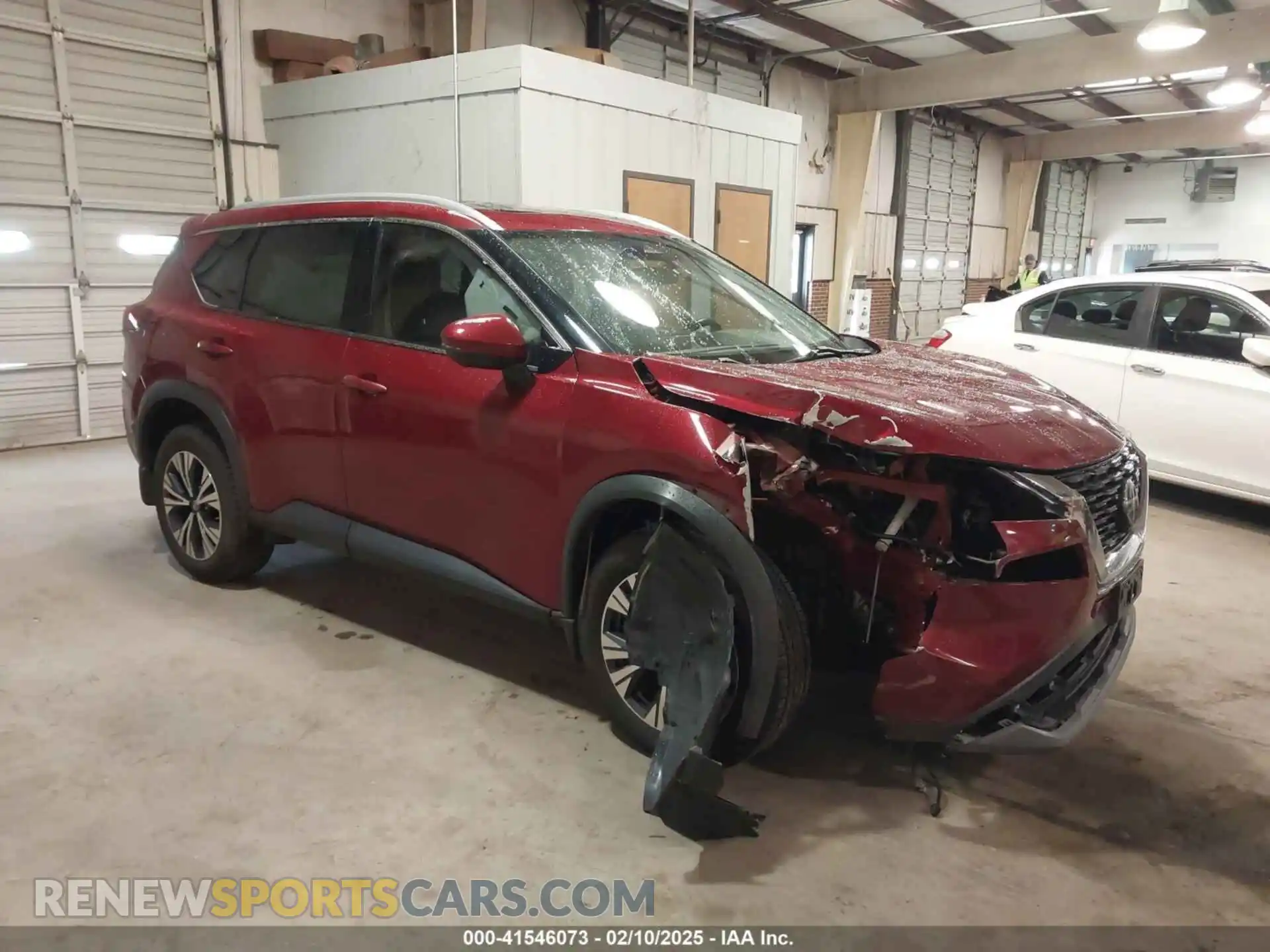 1 Photograph of a damaged car 5N1AT3BAXMC843481 NISSAN ROGUE 2021