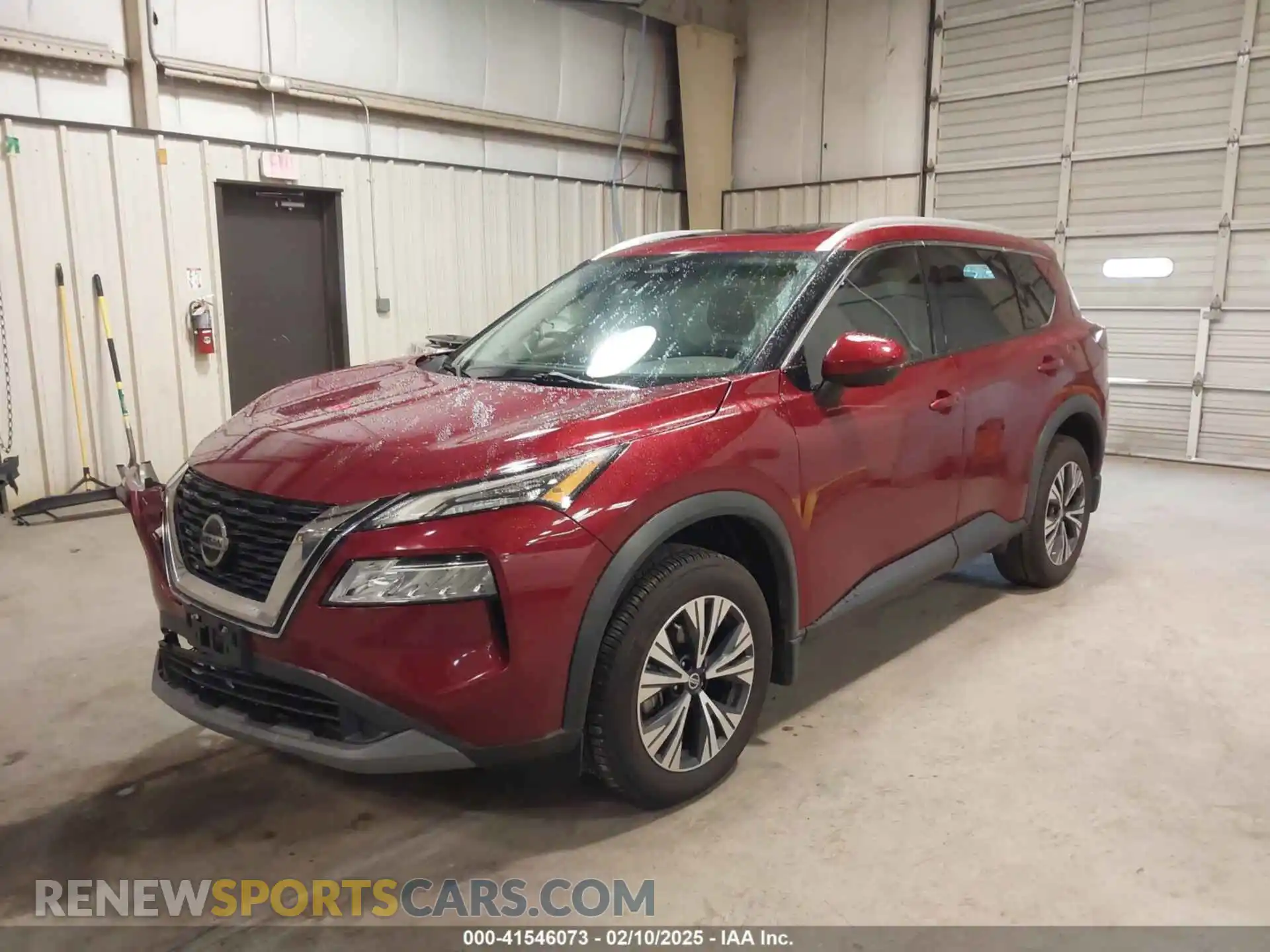 2 Photograph of a damaged car 5N1AT3BAXMC843481 NISSAN ROGUE 2021
