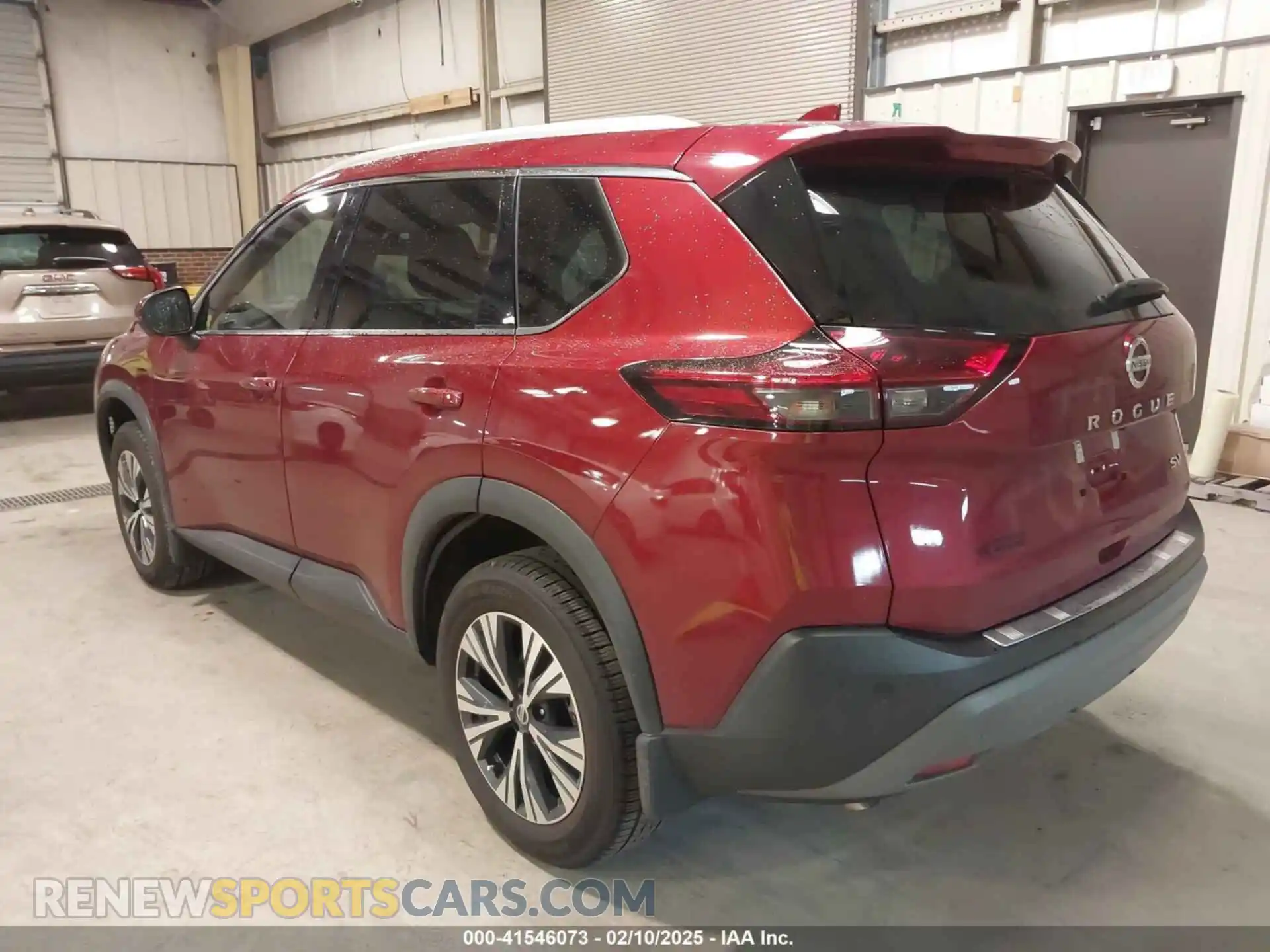 3 Photograph of a damaged car 5N1AT3BAXMC843481 NISSAN ROGUE 2021