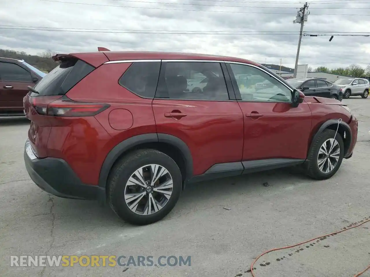 3 Photograph of a damaged car 5N1AT3BAXMC850205 NISSAN ROGUE 2021