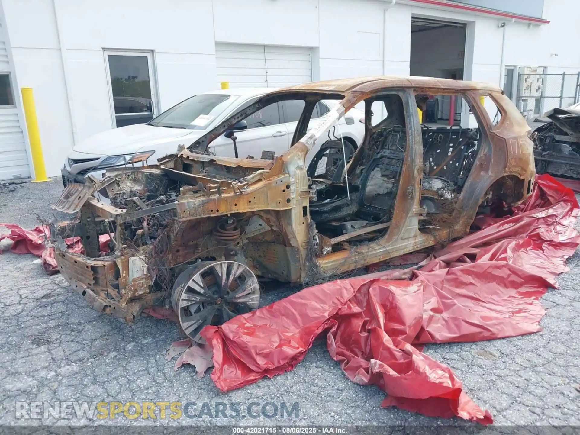 2 Photograph of a damaged car 5N1AT3BB0MC698296 NISSAN ROGUE 2021