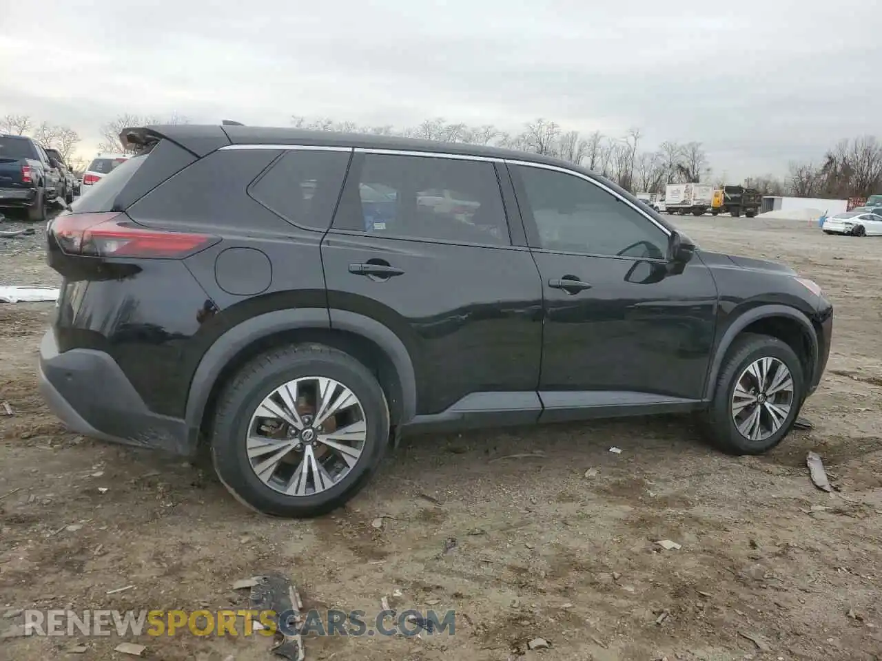 3 Photograph of a damaged car 5N1AT3BB0MC705019 NISSAN ROGUE 2021