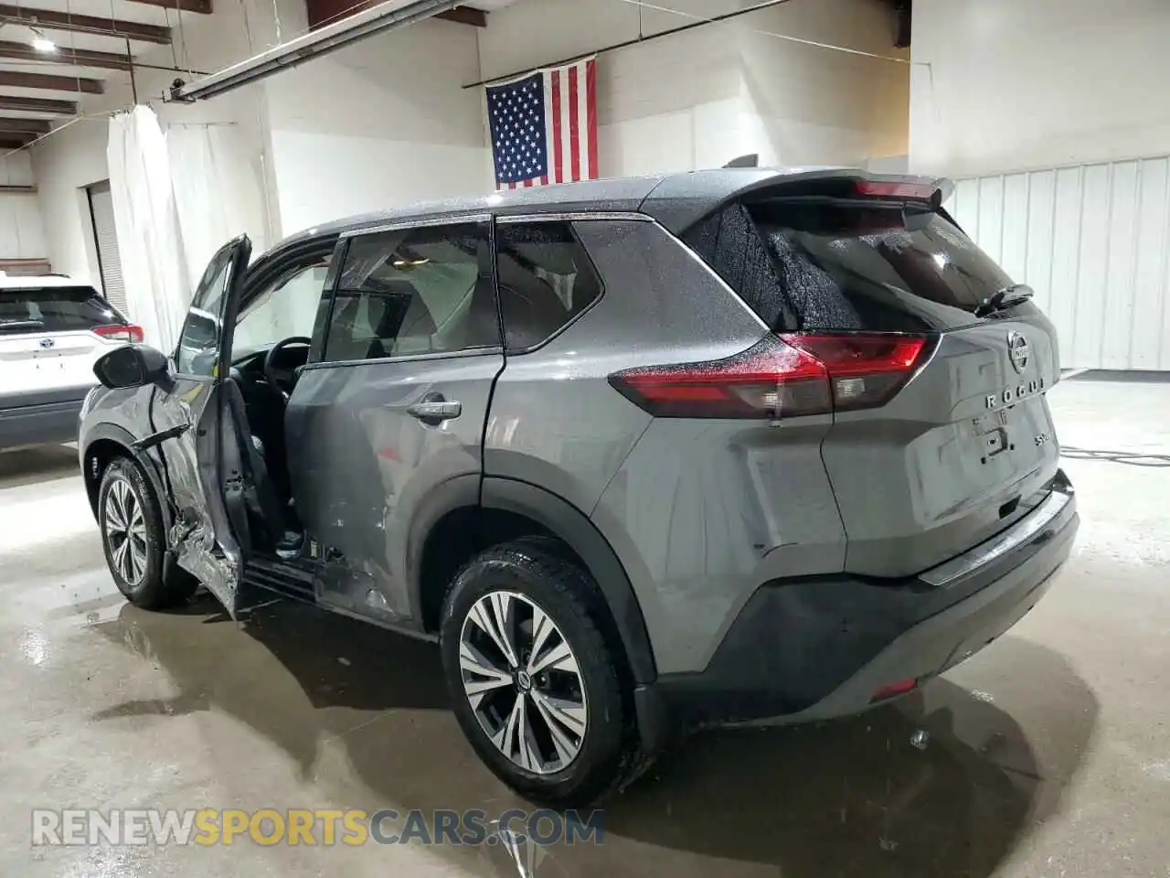 2 Photograph of a damaged car 5N1AT3BB0MC720541 NISSAN ROGUE 2021
