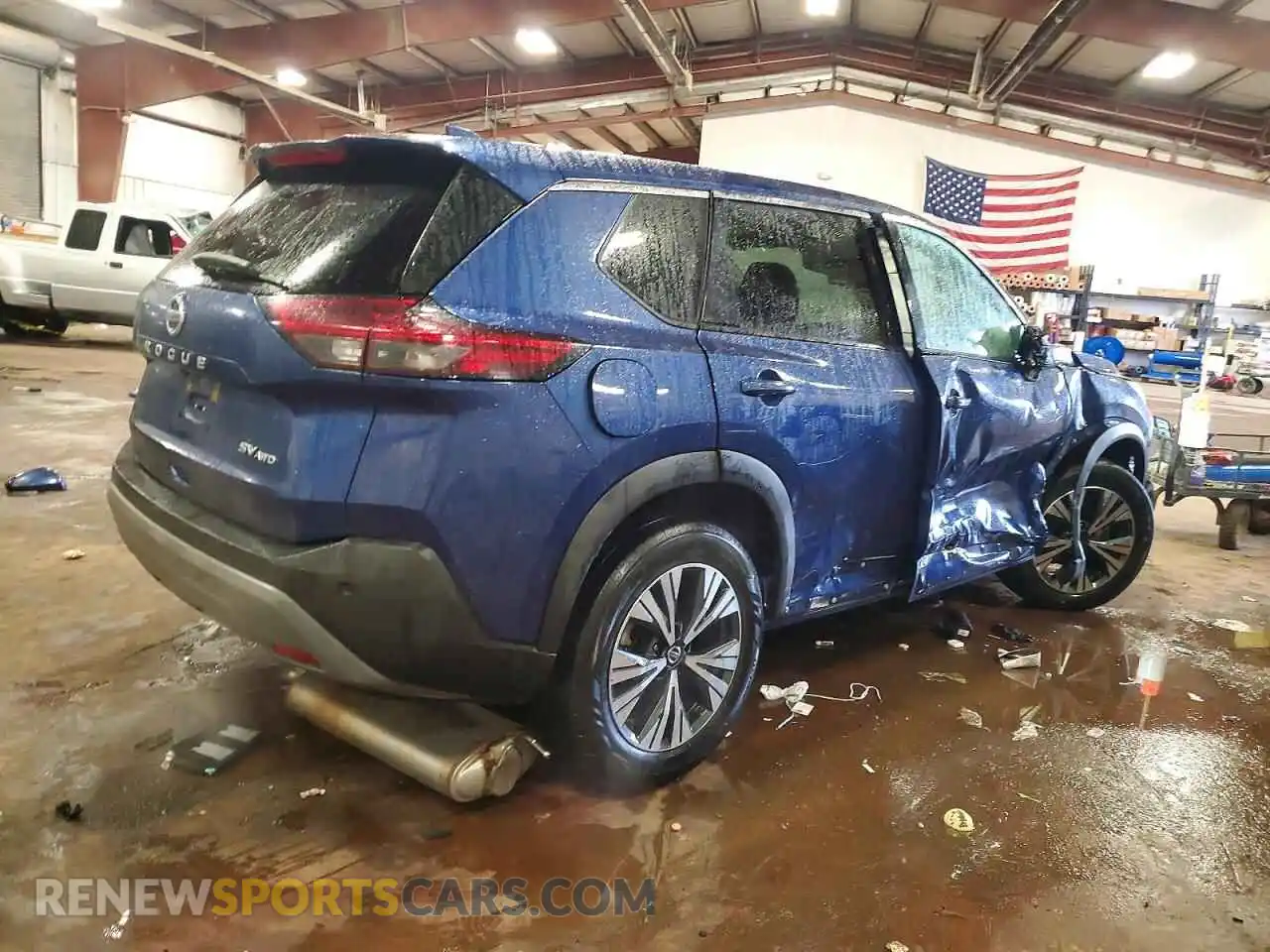 3 Фотография поврежденного автомобиля 5N1AT3BB0MC722502 NISSAN ROGUE 2021
