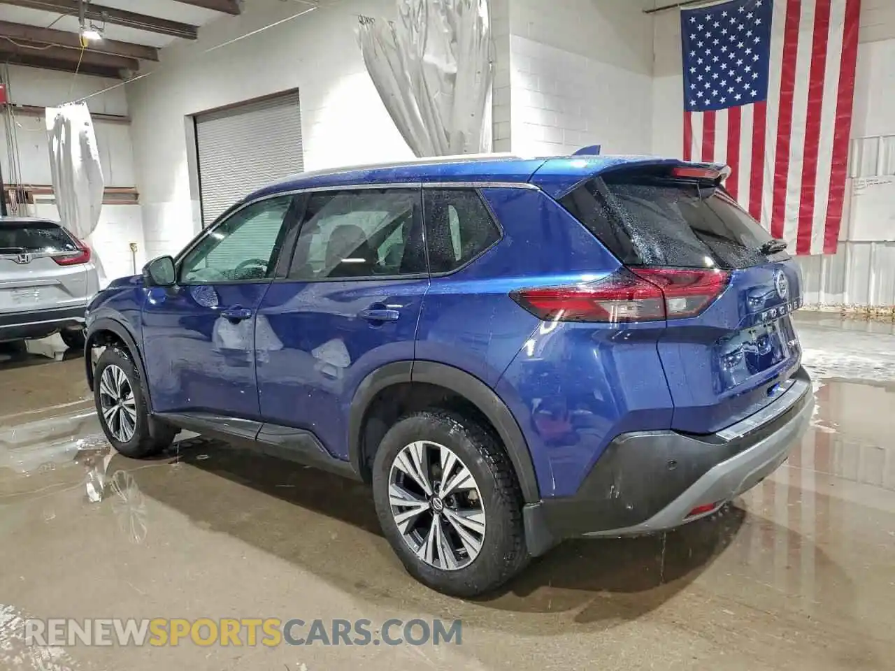 2 Photograph of a damaged car 5N1AT3BB0MC749540 NISSAN ROGUE 2021