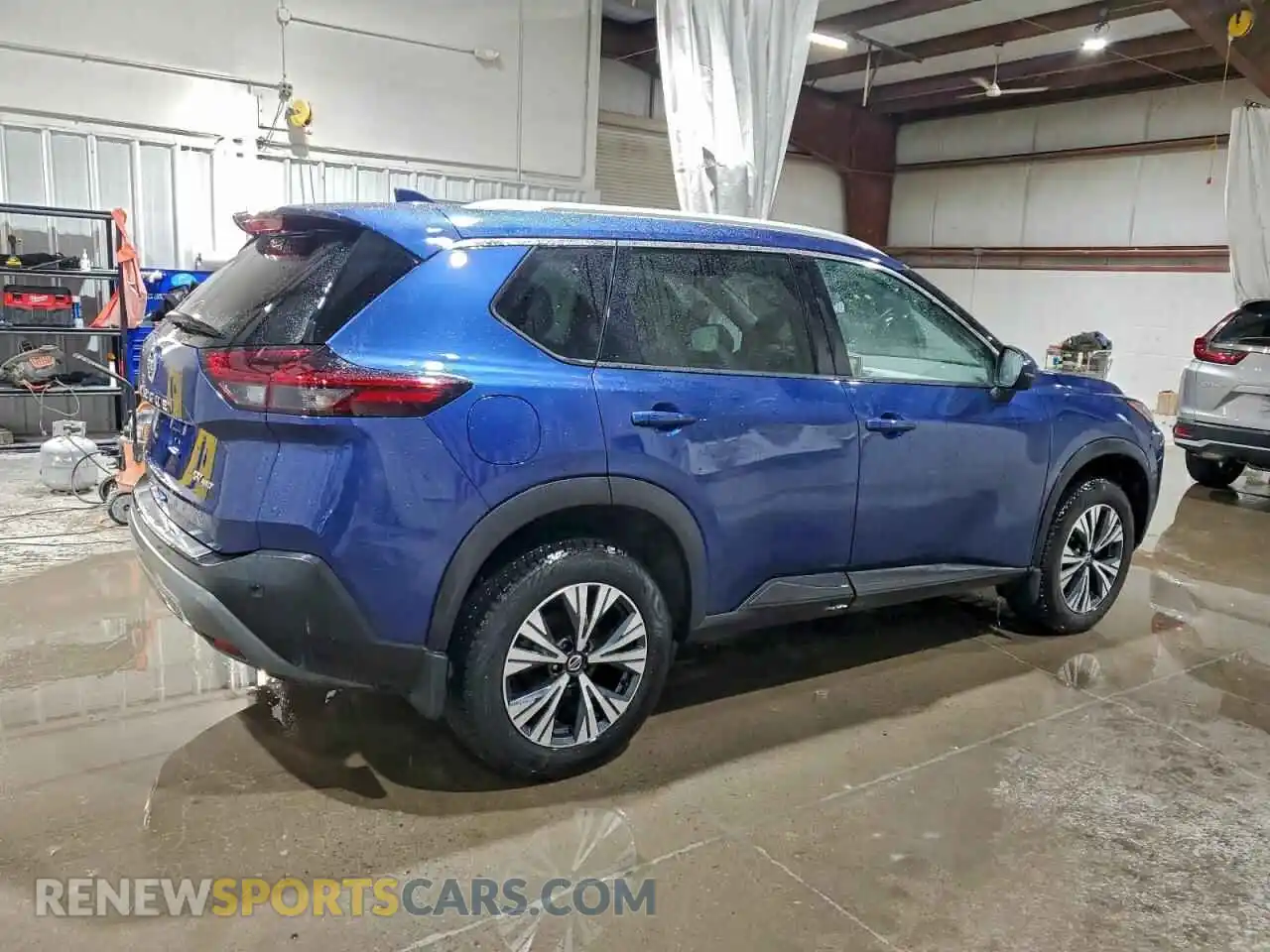 3 Photograph of a damaged car 5N1AT3BB0MC749540 NISSAN ROGUE 2021