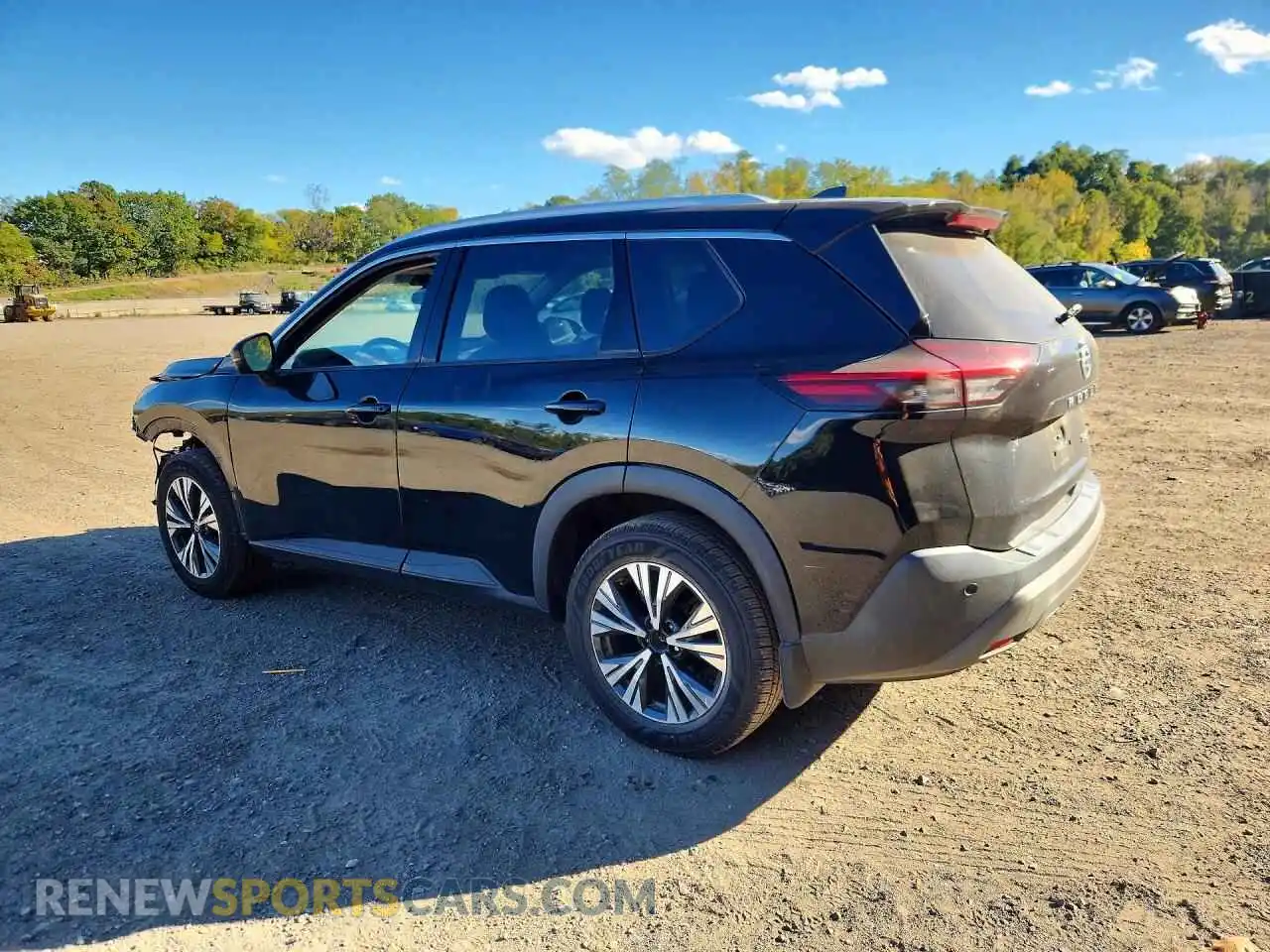 2 Photograph of a damaged car 5N1AT3BB0MC751160 NISSAN ROGUE 2021