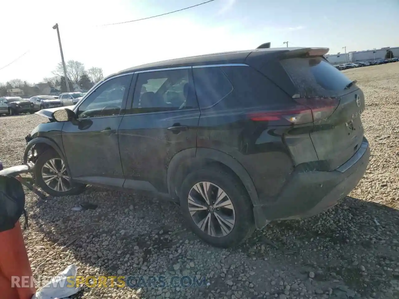 2 Photograph of a damaged car 5N1AT3BB0MC786023 NISSAN ROGUE 2021