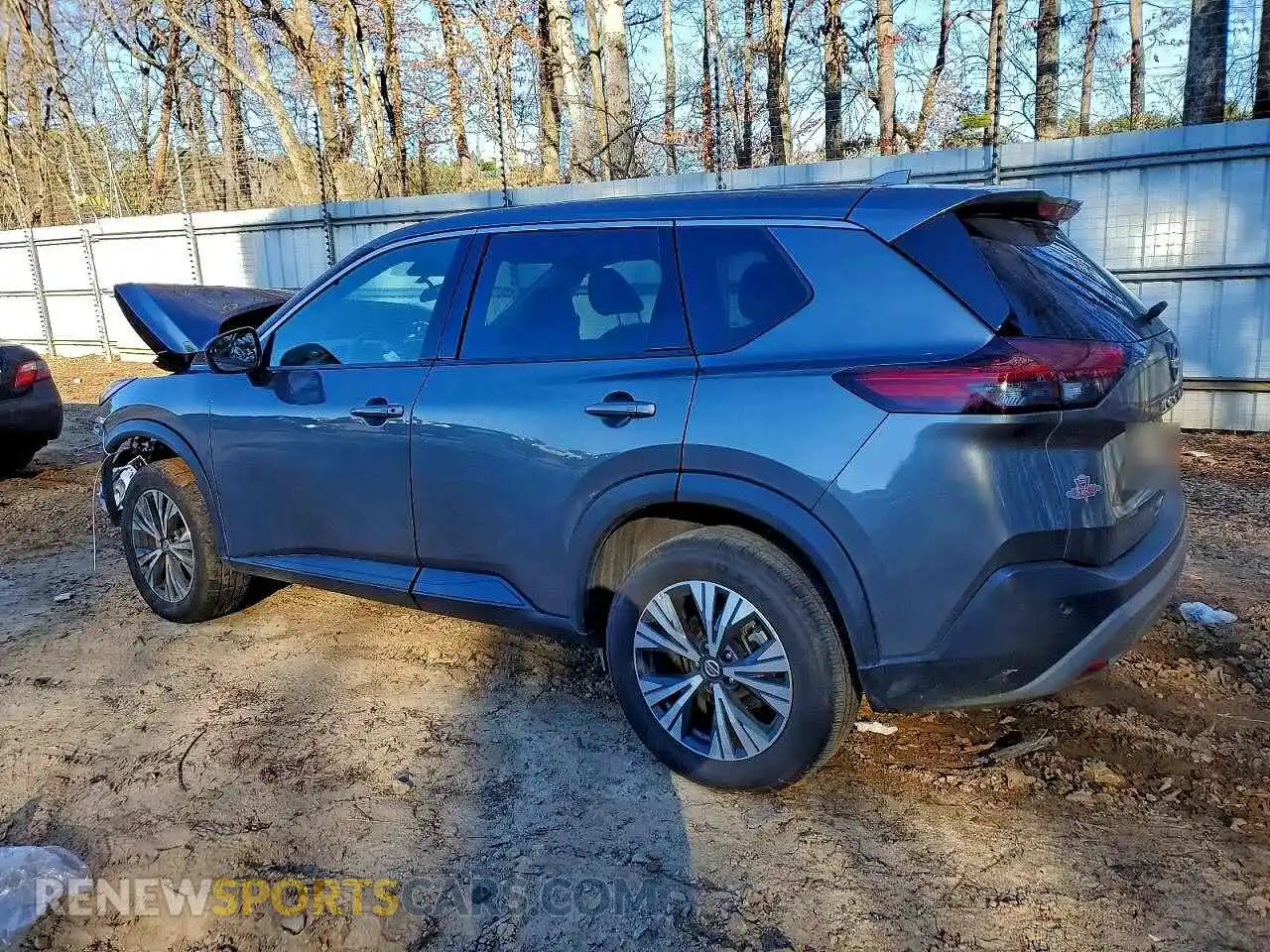 2 Photograph of a damaged car 5N1AT3BB0MC791402 NISSAN ROGUE 2021