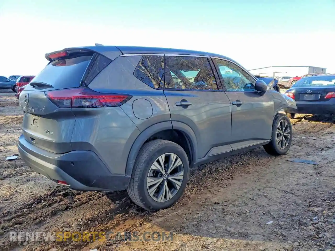 3 Photograph of a damaged car 5N1AT3BB0MC791402 NISSAN ROGUE 2021