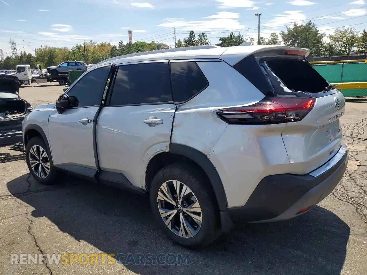 2 Фотография поврежденного автомобиля 5N1AT3BB0MC830702 NISSAN ROGUE 2021