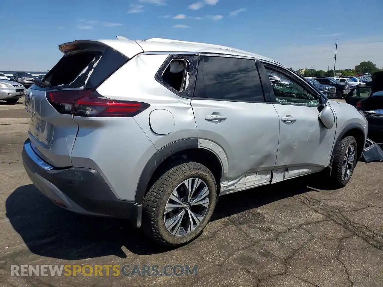 3 Фотография поврежденного автомобиля 5N1AT3BB0MC830702 NISSAN ROGUE 2021