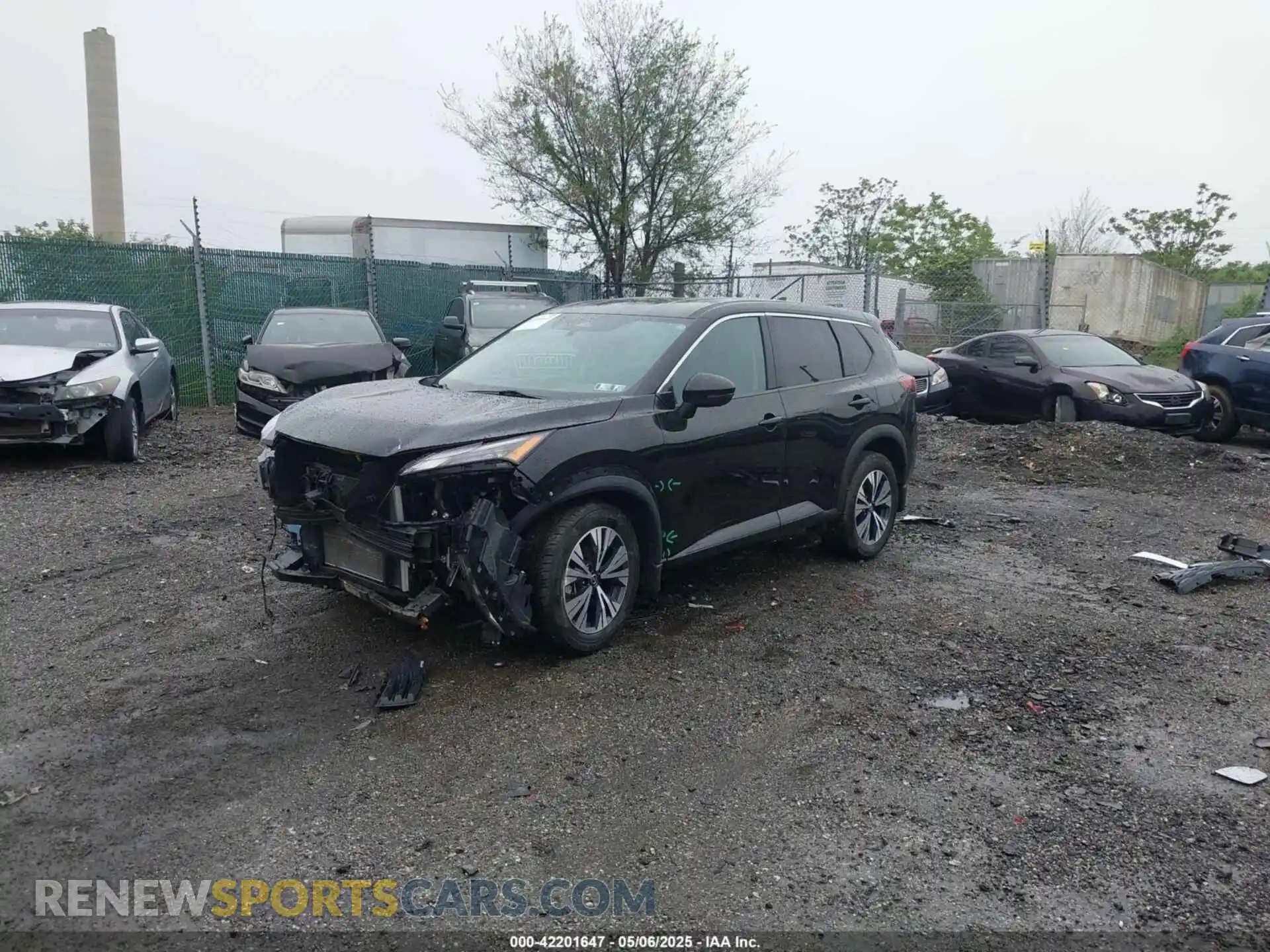 2 Photograph of a damaged car 5N1AT3BB1MC689347 NISSAN ROGUE 2021