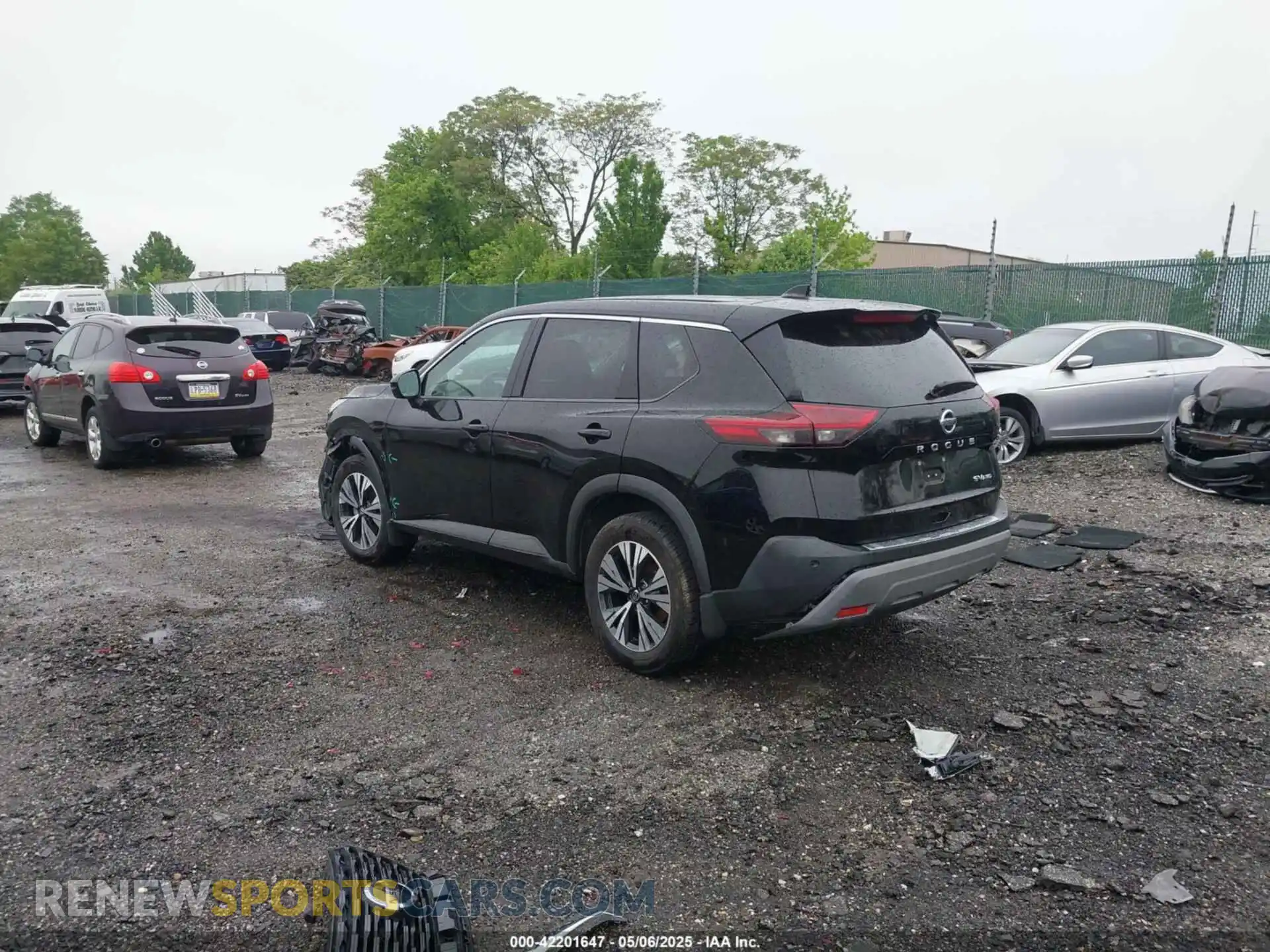 3 Photograph of a damaged car 5N1AT3BB1MC689347 NISSAN ROGUE 2021