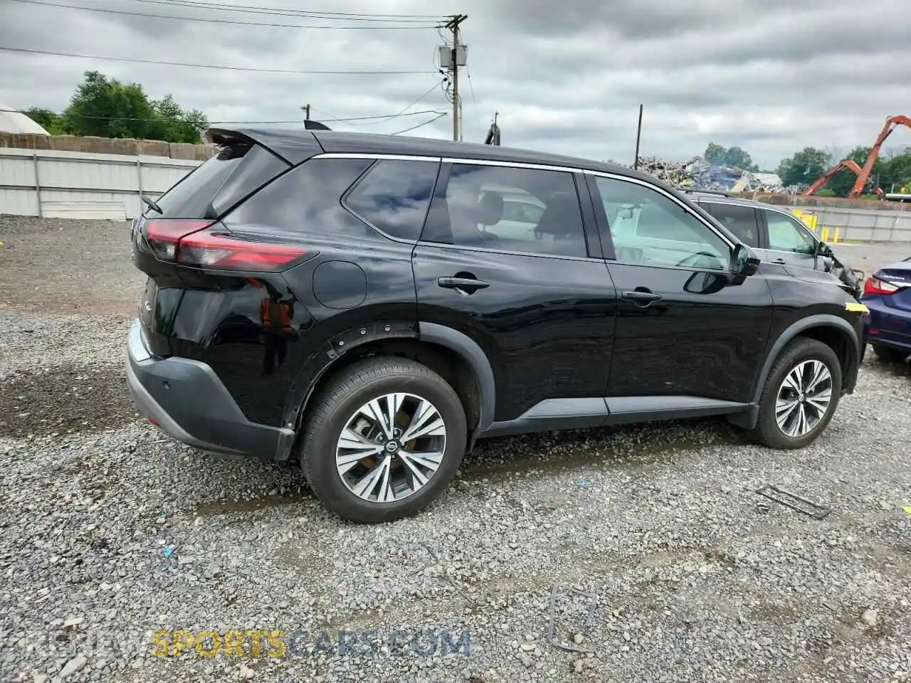 3 Photograph of a damaged car 5N1AT3BB1MC739938 NISSAN ROGUE 2021