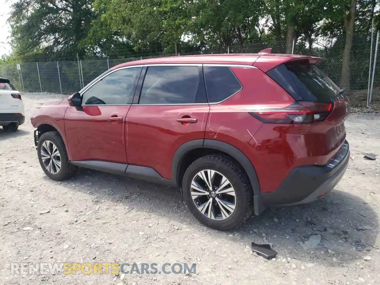 2 Photograph of a damaged car 5N1AT3BB1MC751054 NISSAN ROGUE 2021