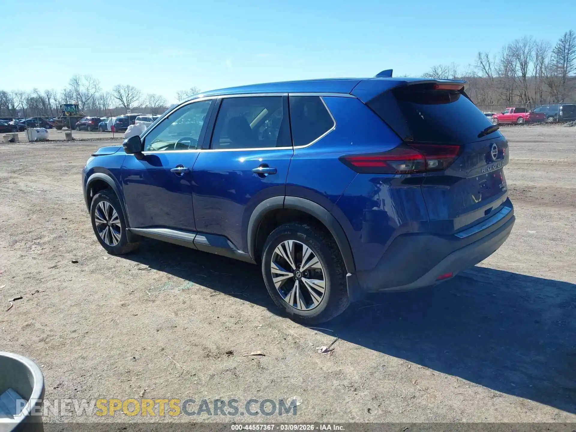 3 Photograph of a damaged car 5N1AT3BB1MC758022 NISSAN ROGUE 2021