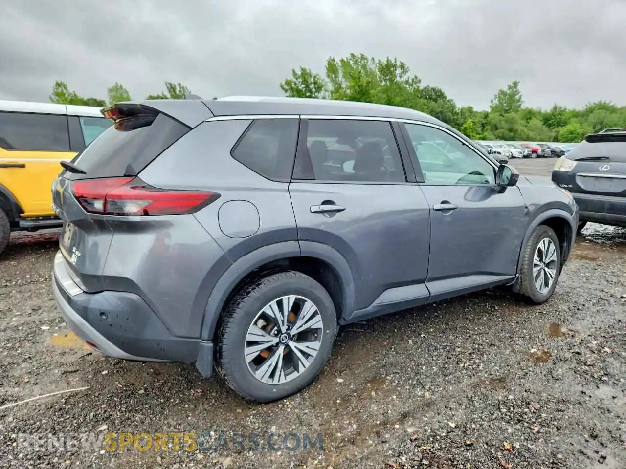 3 Photograph of a damaged car 5N1AT3BB1MC793692 NISSAN ROGUE 2021
