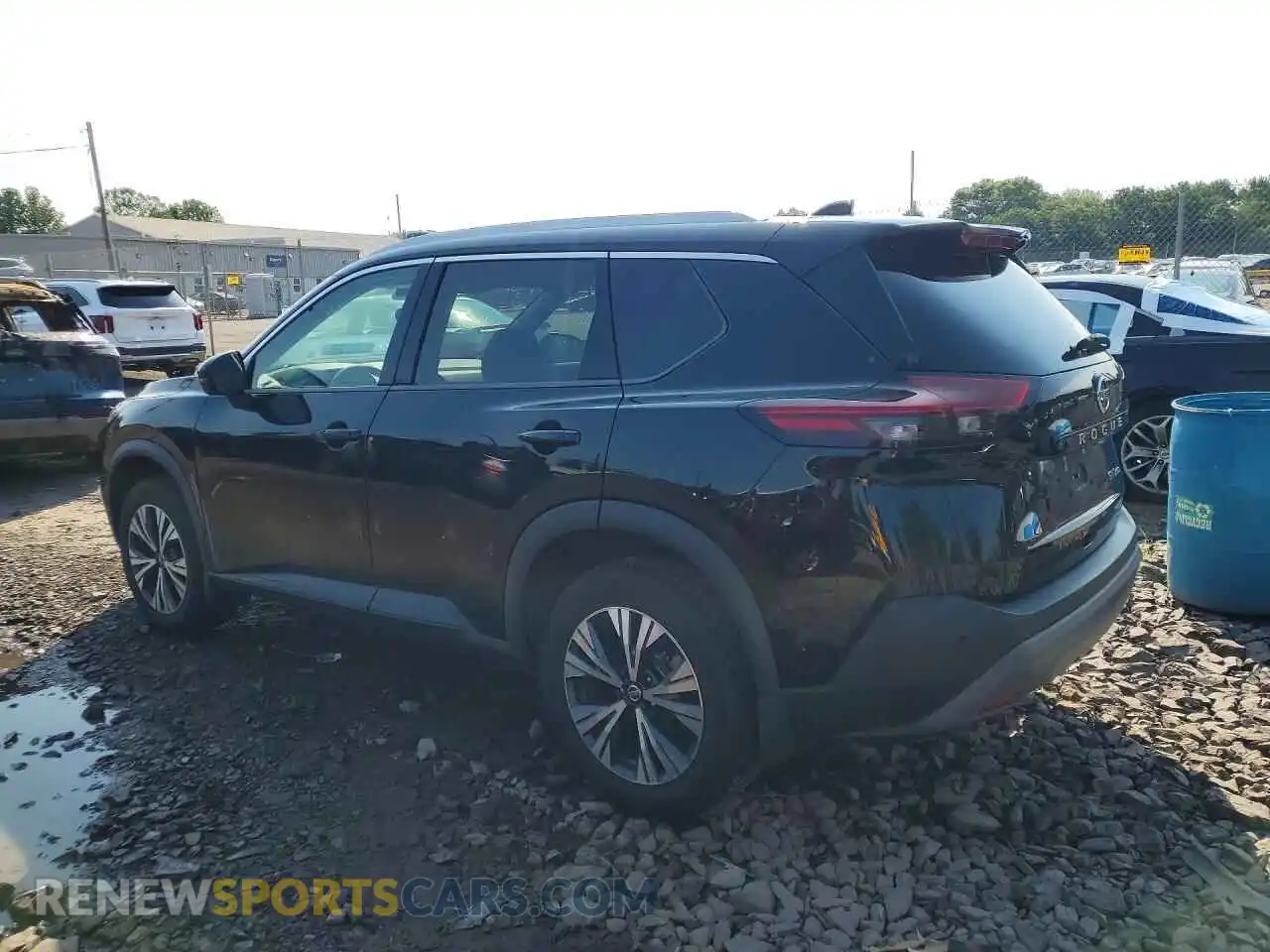 2 Photograph of a damaged car 5N1AT3BB3MC676874 NISSAN ROGUE 2021