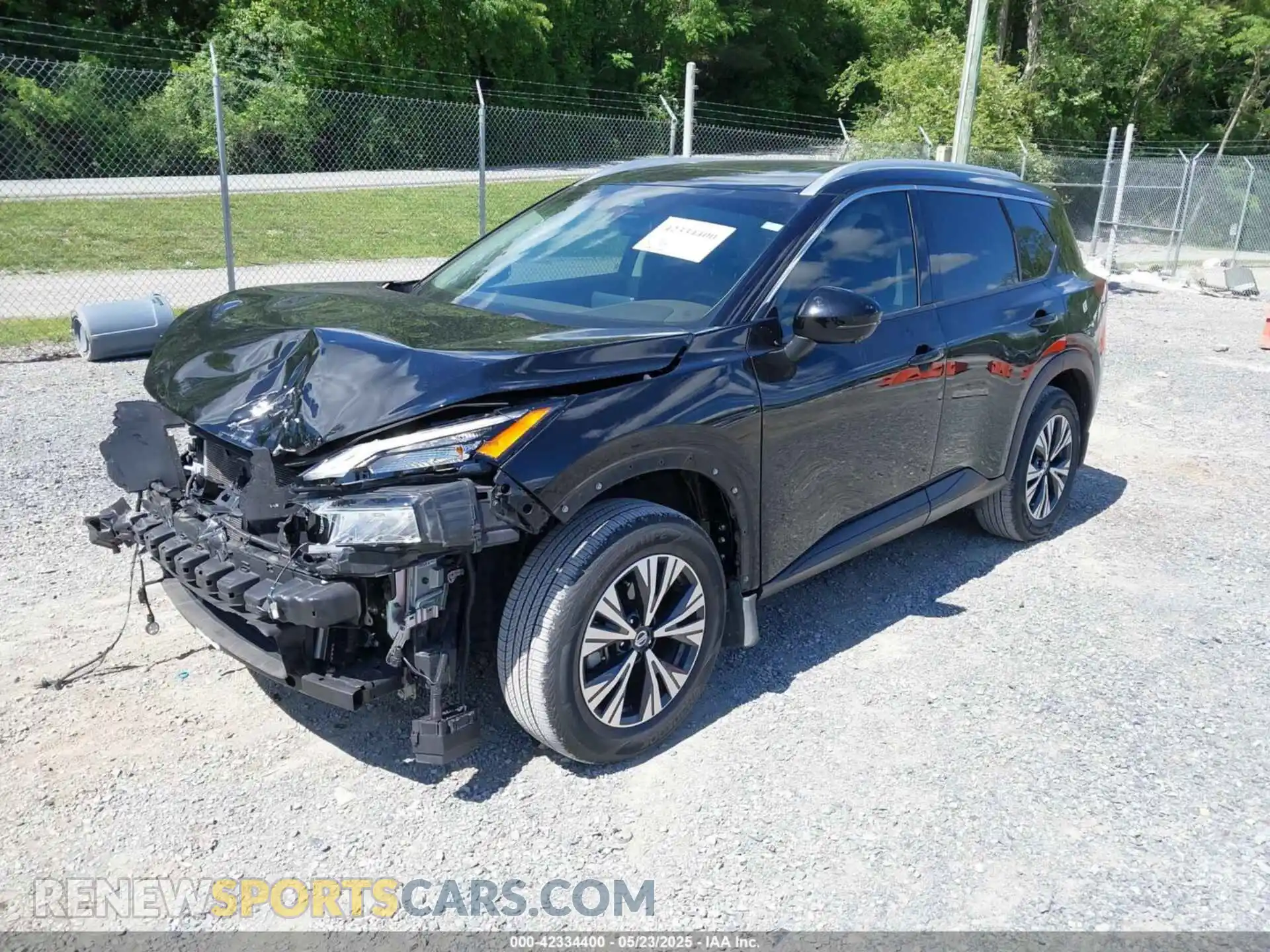 2 Photograph of a damaged car 5N1AT3BB3MC696719 NISSAN ROGUE 2021