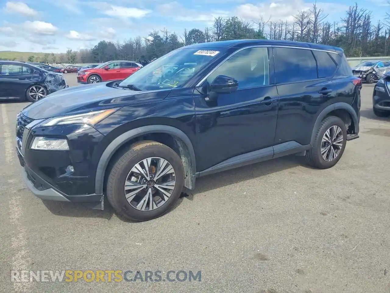 1 Фотография поврежденного автомобиля 5N1AT3BB3MC697482 NISSAN ROGUE 2021